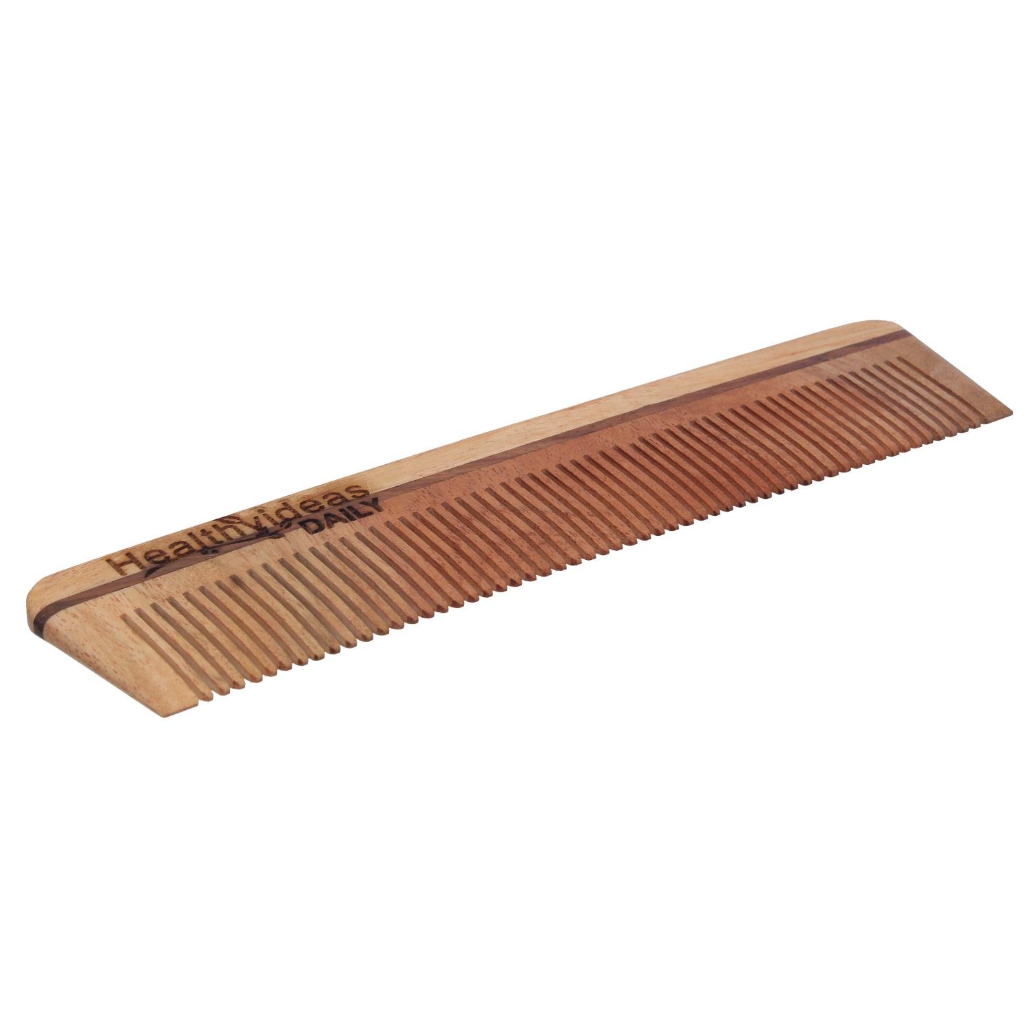 Healthy Ideas 3-Piece Hair Comb Set - Mate, Basic & Glamour Combs with Men's Pocket Comb | Perfect for Styling, Travel & Everyday Hair Care