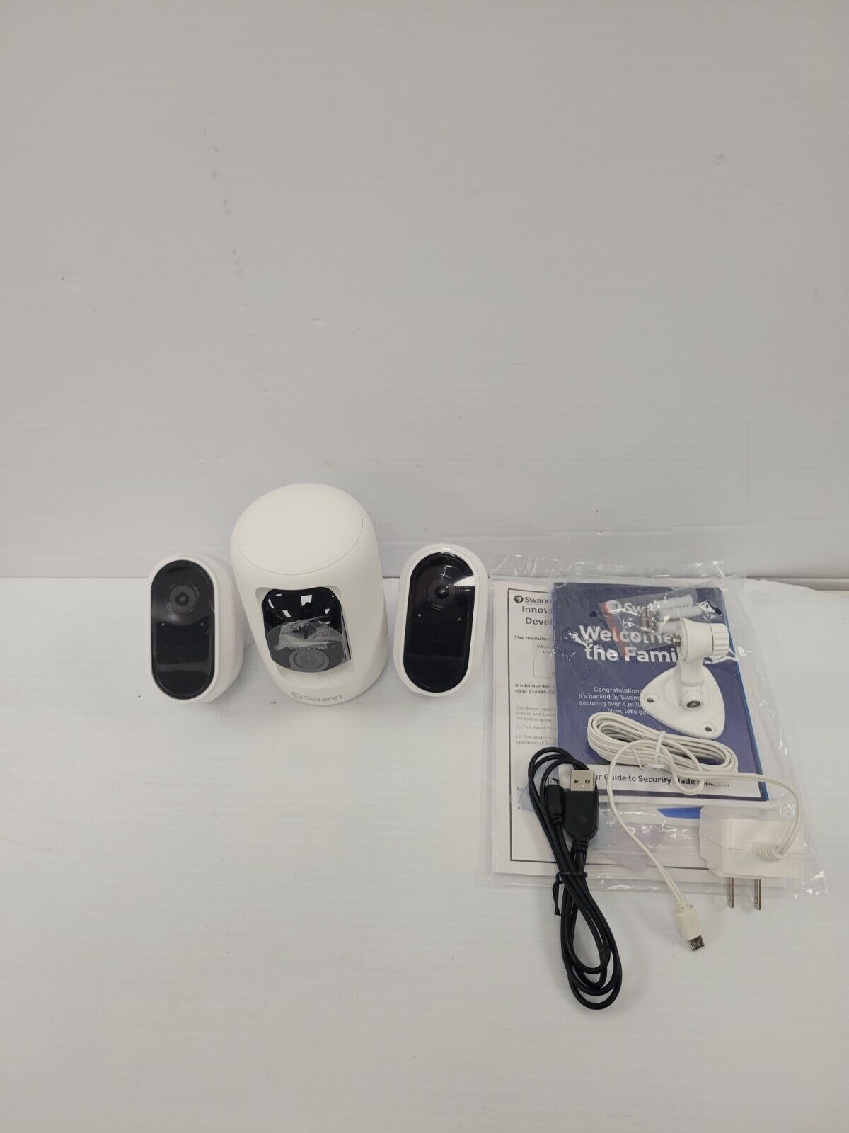 Swann Swifi Security Camera - 1080p HD Wireless Indoor/Outdoor Surveillance with Night Vision & Motion Detection - Perfect for Home, Office, and Business Security Monitoring