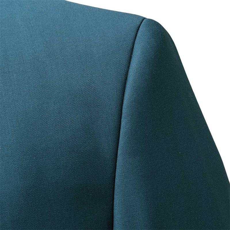 DarkCyan 3 Piece Slim Fit Two Button Suit for Men | Business Formal Attire | Wedding, Office & Special Occasion Wear