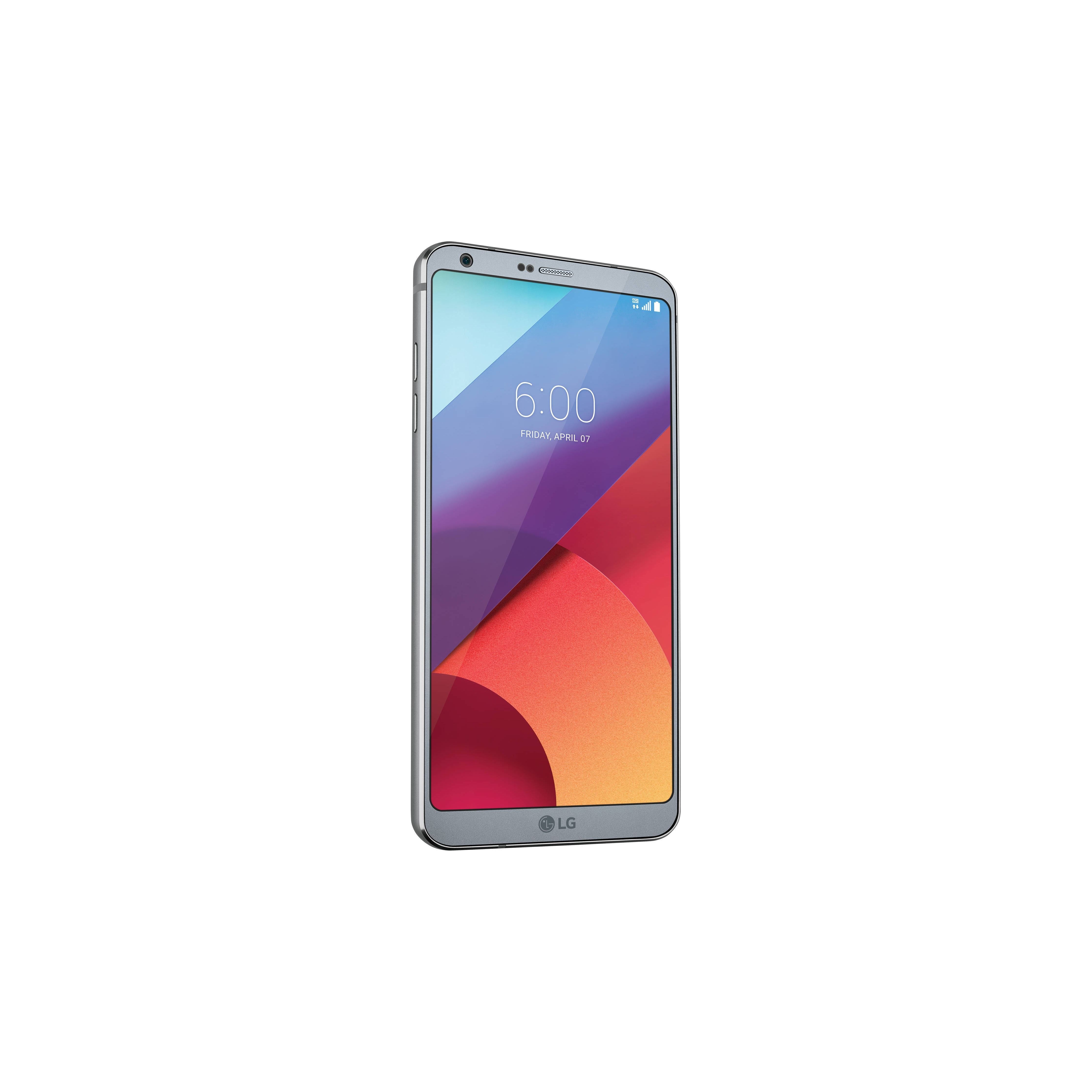 LG G6 US997 32GB Platinum Unlocked Smartphone - Compatible with CDMA & GSM Networks - Perfect for Travel, Business & Everyday Use