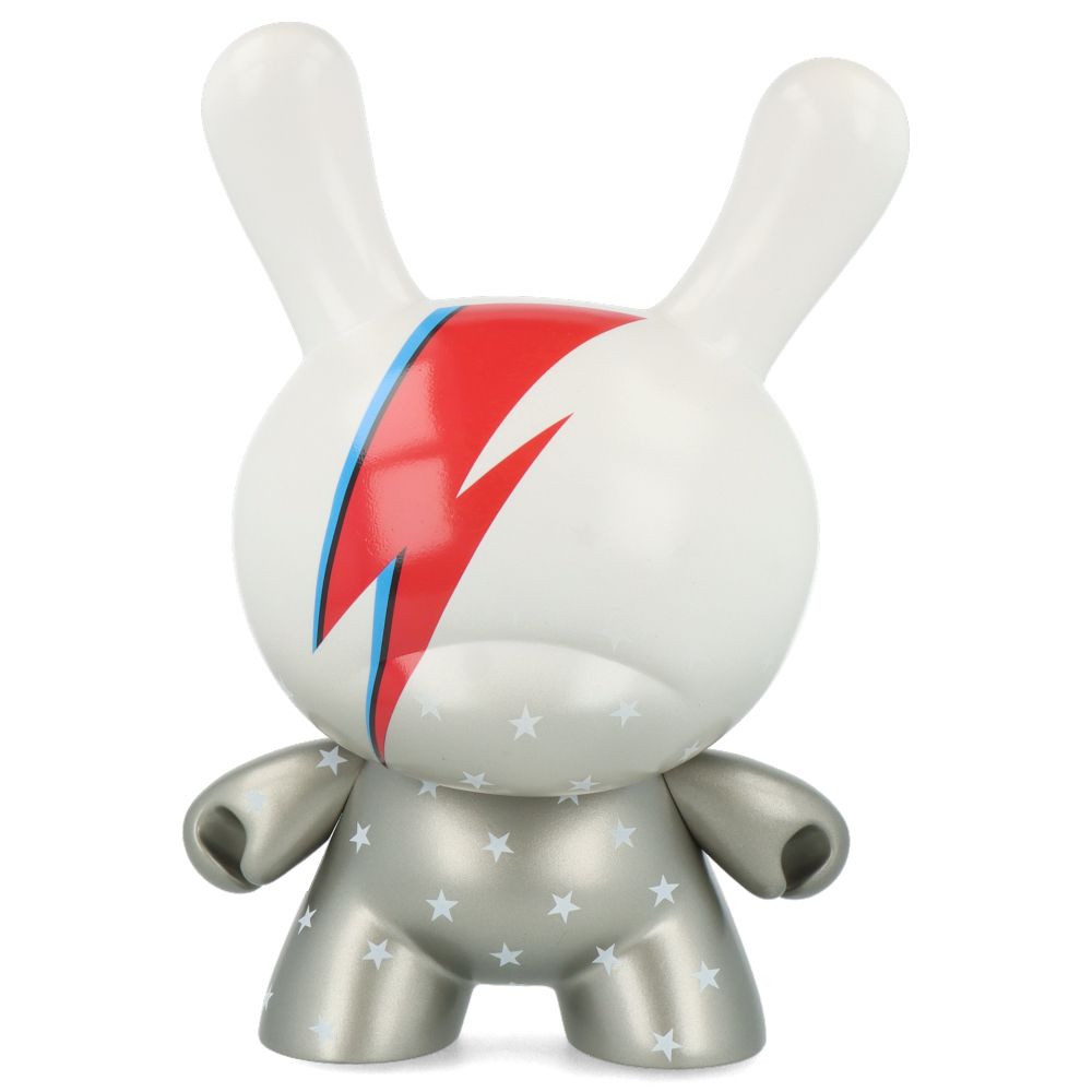 8 Dunny Bowie ICON Space Bolt Vinyl Art Toy - Collectible Designer Figure for Home Decor & Gift Giving - Perfect for Display Shelves, Office Desks, and Pop Culture Collections