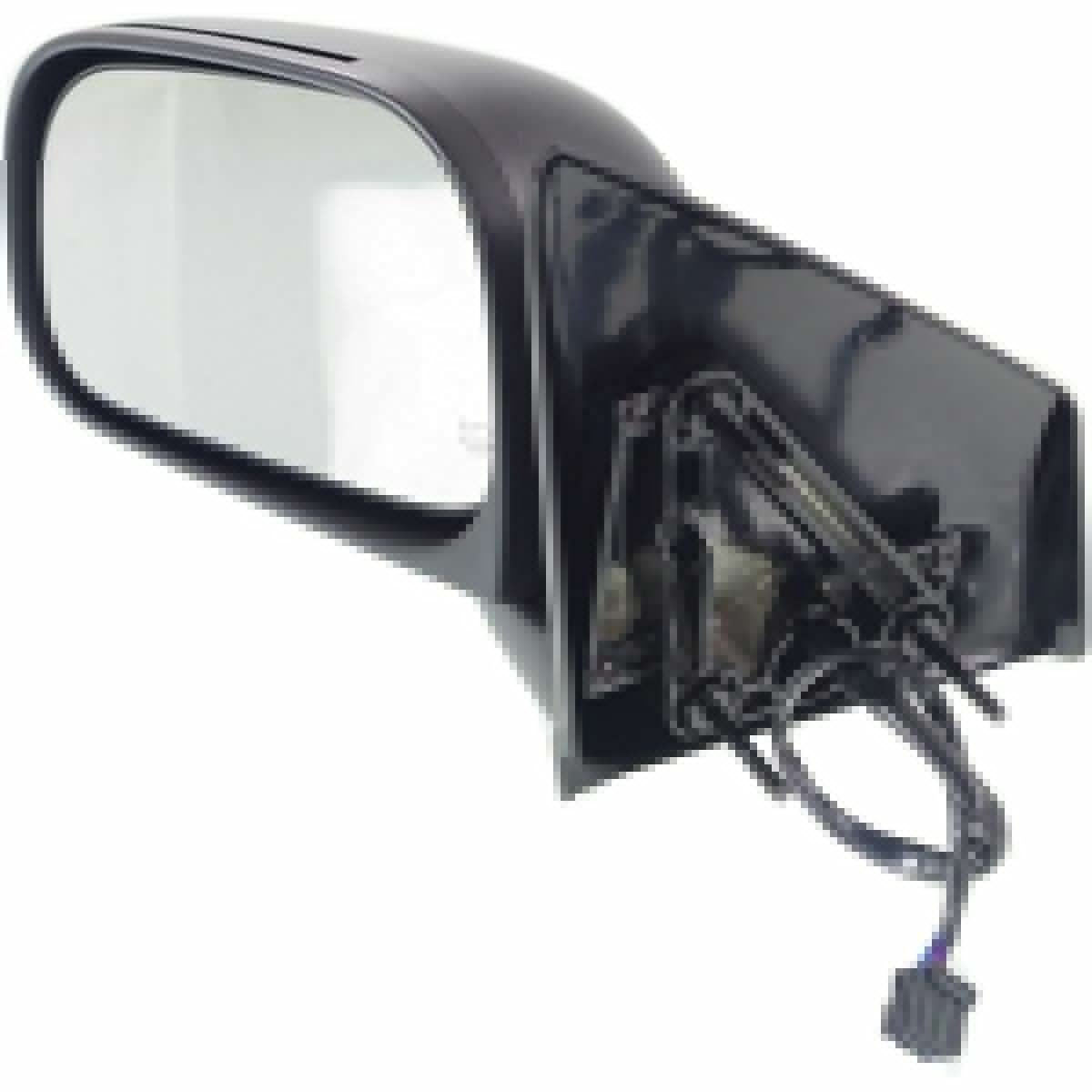 Left Hand Side Heated Mirror Replacement for Dodge Durango - Driver Side Power Heated Glass - Perfect for Winter Driving & Defrosting in Cold Weather
