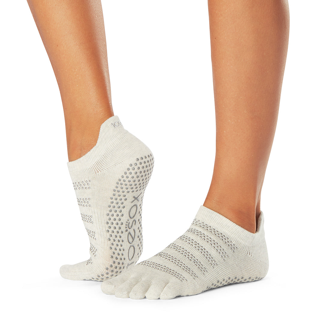 ToeSox Full Toe Low Rise Grip Socks for Yoga, Pilates & Barre - Non-Slip Workout Socks for Women (Fall 2023 Collection) - Perfect for Dance, Fitness & Studio Classes