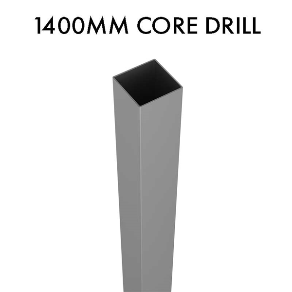 Heavy Duty 50x50mm Stainless Steel Pool Fence Posts - 2mm Wall Thickness for Secure Swimming Pool Safety Barrier - Perfect for Residential & Commercial Pool Fencing