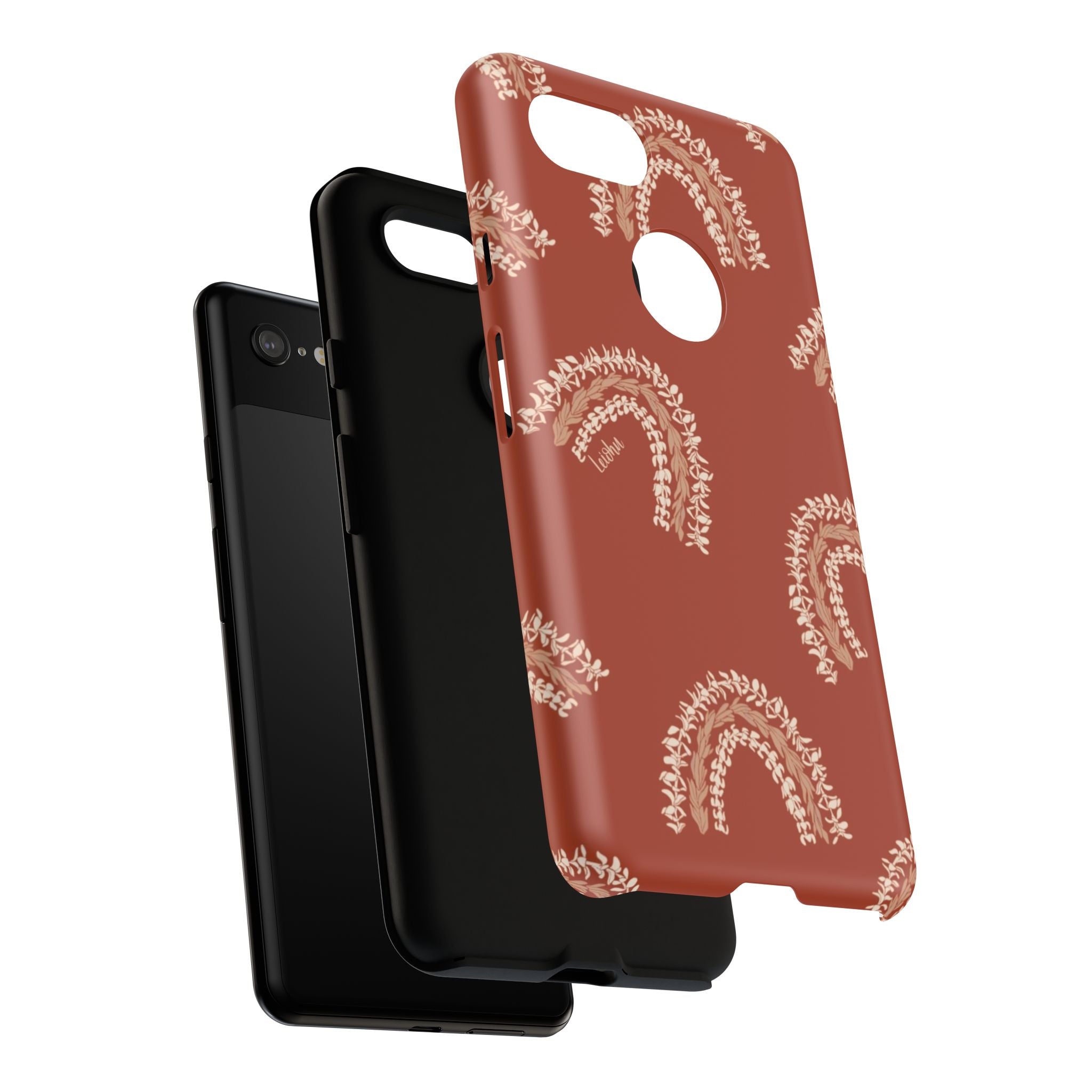 Authentic Hawaiian Ānuenue Lei - Colorful Flower Necklace for Google Pixel Phone Accessories - Perfect for Luau Parties, Graduations, and Hawaiian-Themed Events