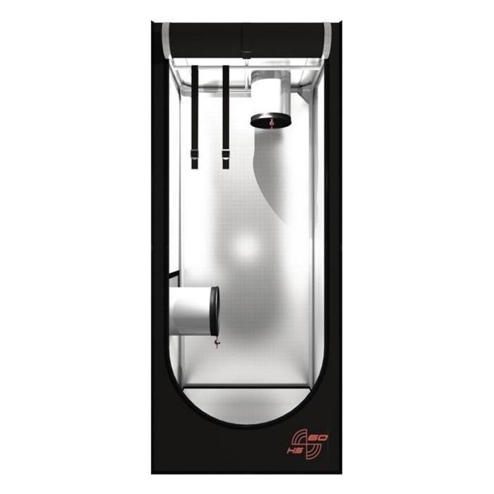Secret Jardin Hydro Shoot 60 - 2x2x4.8 ft Hydroponic Grow Tent for Indoor Plants | Perfect for Home Gardening, Seed Starting & Herb Cultivation
