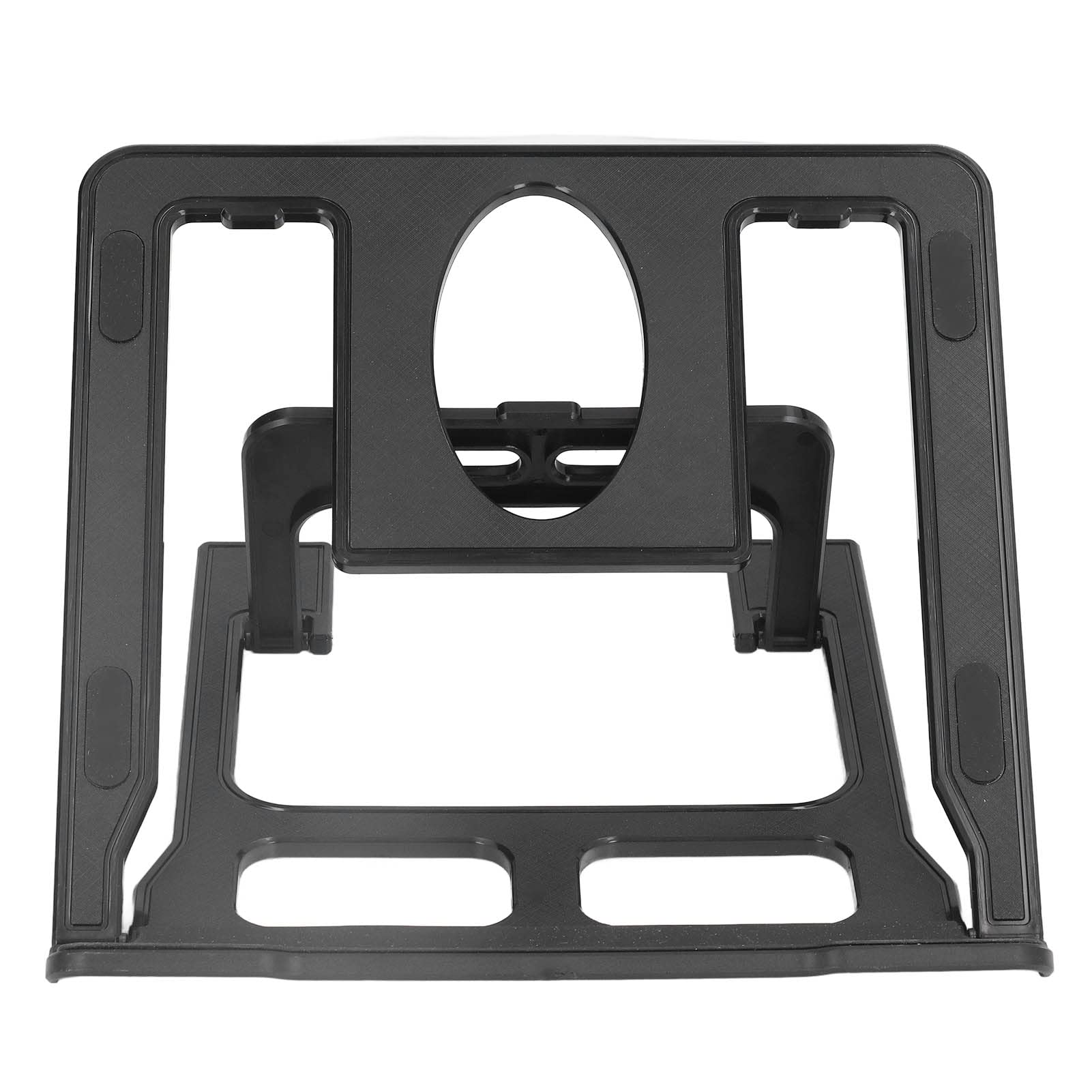 Ergonomic 6-Level Adjustable Laptop Stand - ABS Material & Soft Rubber Padding for Scratch Protection - Foldable Design for Portability - Perfect for Home Office, Gaming, and Travel Use with Laptops & Tablets