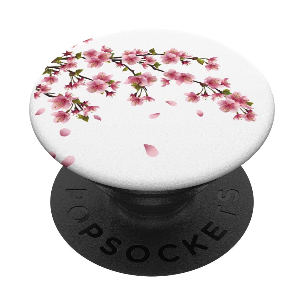 Flowers PopSockets PopGrip: Swappable Phone Grip & Stand for iPhone, Samsung, Tablets - Perfect for Selfies, Video Calls, and Secure Handling