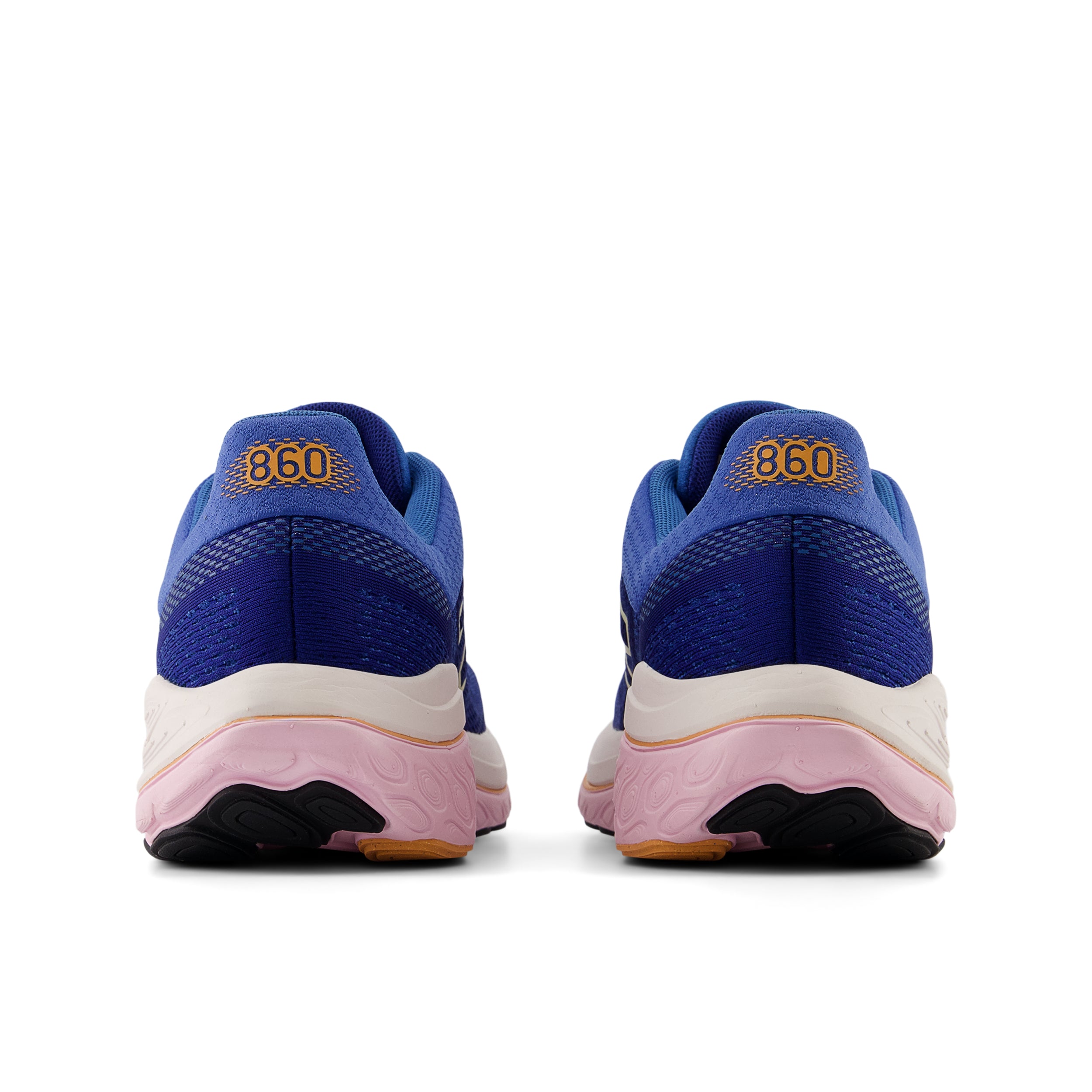 New Balance Women's Fresh Foam X 860v14 Running Shoes - Inkwell/Calcium/Washed Pink - Stability & Cushion for Road Running, Jogging & Gym Workouts