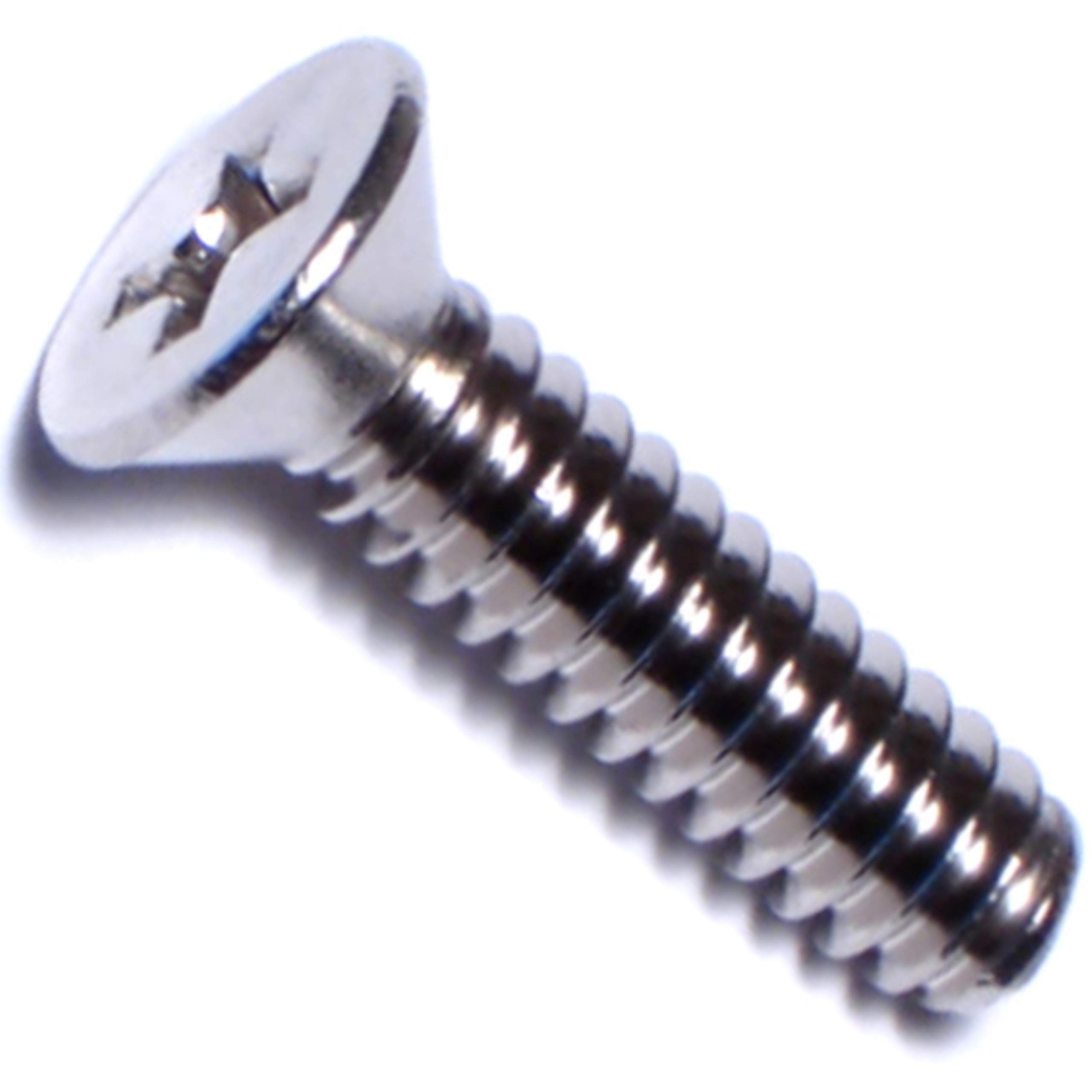 Phillips Flat Head Machine Screws 10-24 x 3/4 Inch - 100 PCS, Zinc Plated Steel for Furniture, Electronics & DIY Projects - Secure Fastening Solution for Home & Workshop