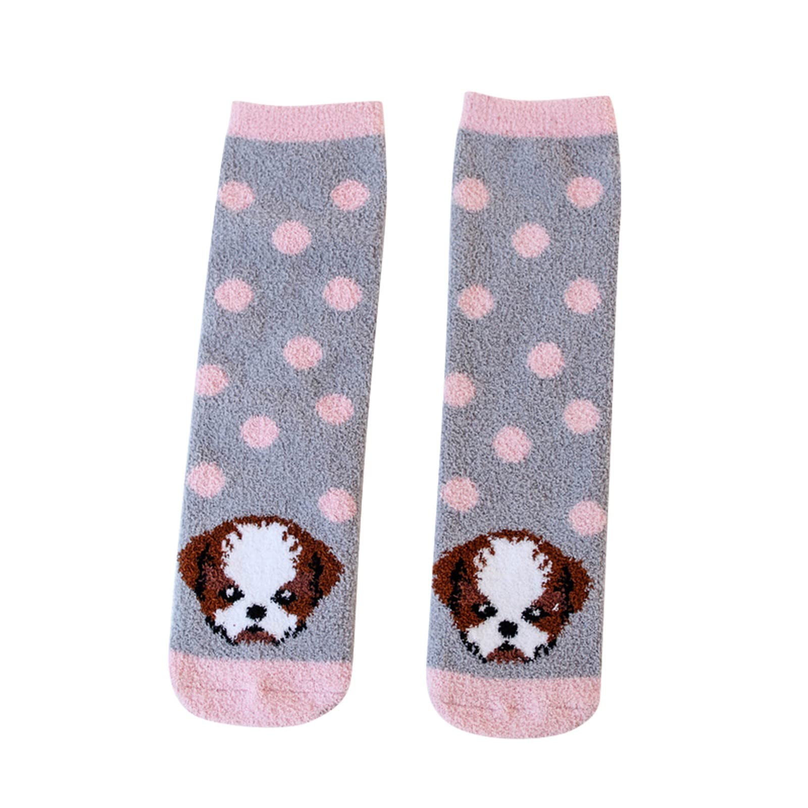 Comfortable Cotton Animal Print Tube Socks for Women - Casual & Cute Pair with Unique Designs - Perfect for Everyday Wear, Gifts, and Fun Outfits