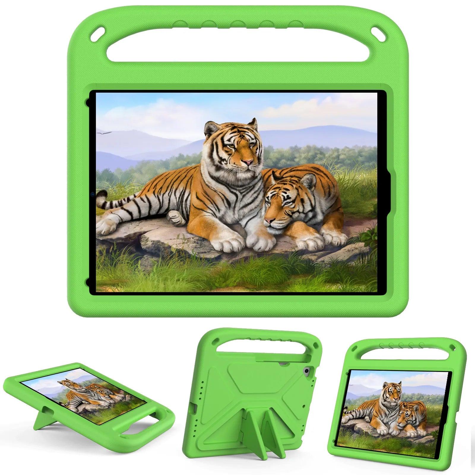 Durable iPad Pro 11 (2024) Shockproof Case with Screen Protector - Perfect for Kids, Travel & School Use