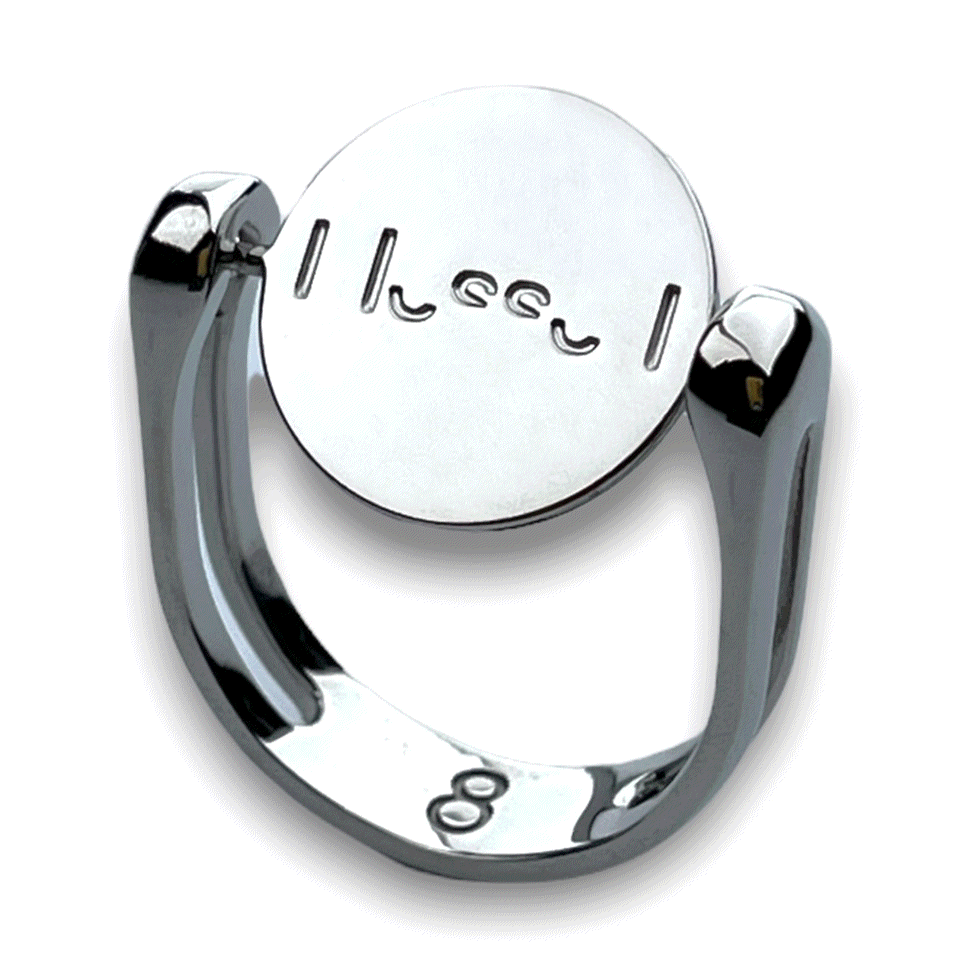 Blessed Element - Spin to Reveal Hidden Message - Perfect for Gifts, Parties, and Spiritual Healing