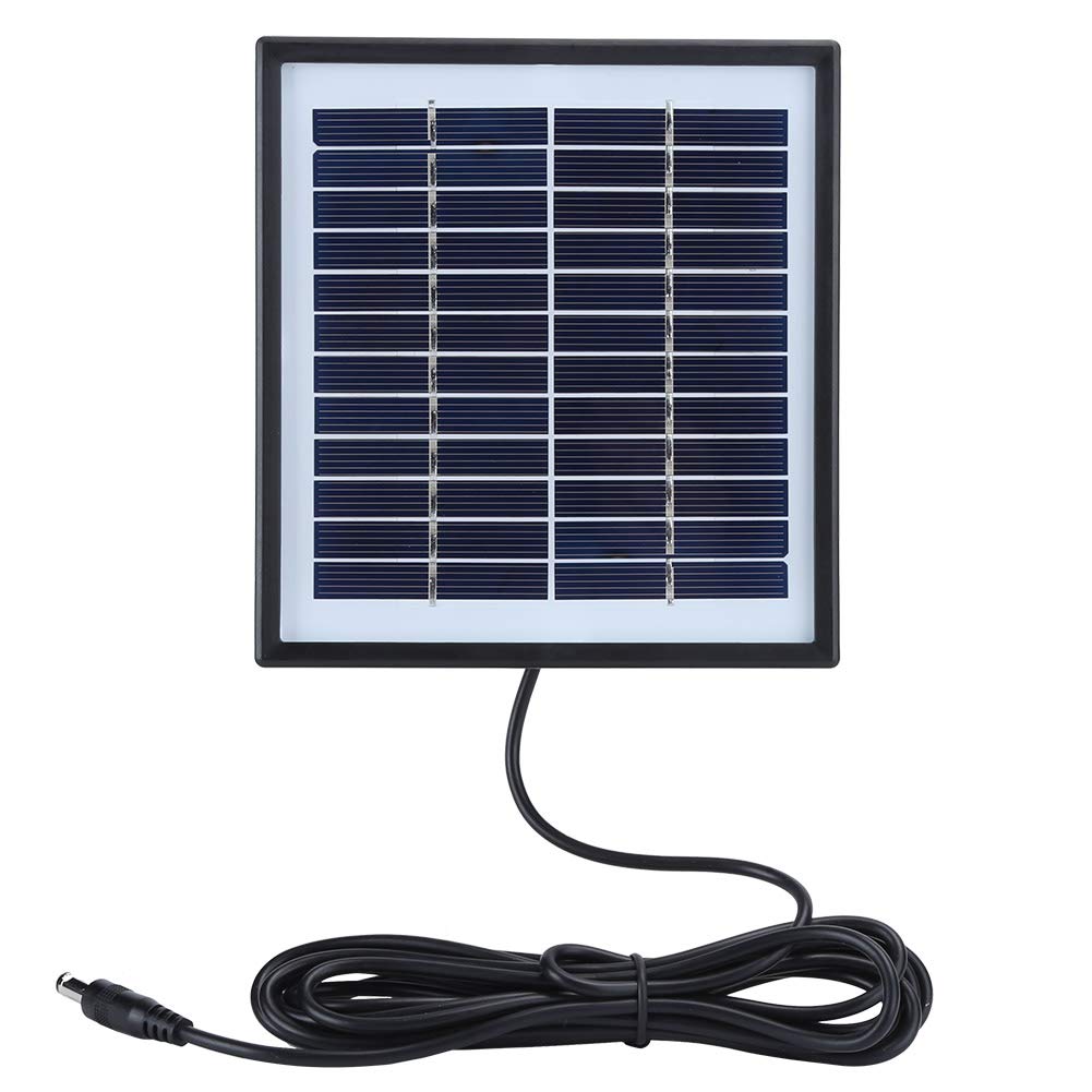 SunshineFace 2W 12V Solar Panel for Outdoor Camping - High Efficiency Polycrystalline Solar Charger with Durable Frame | Perfect for RV, Boat, Tent & Off-Grid Power Supply