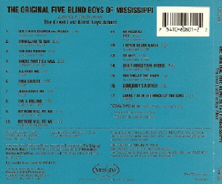 The Great Lost Blind Boys Album - Rare Gospel Music Collection for Fans & Collectors - Perfect for Church Events, Gospel Music Enthusiasts & Vinyl Collectors