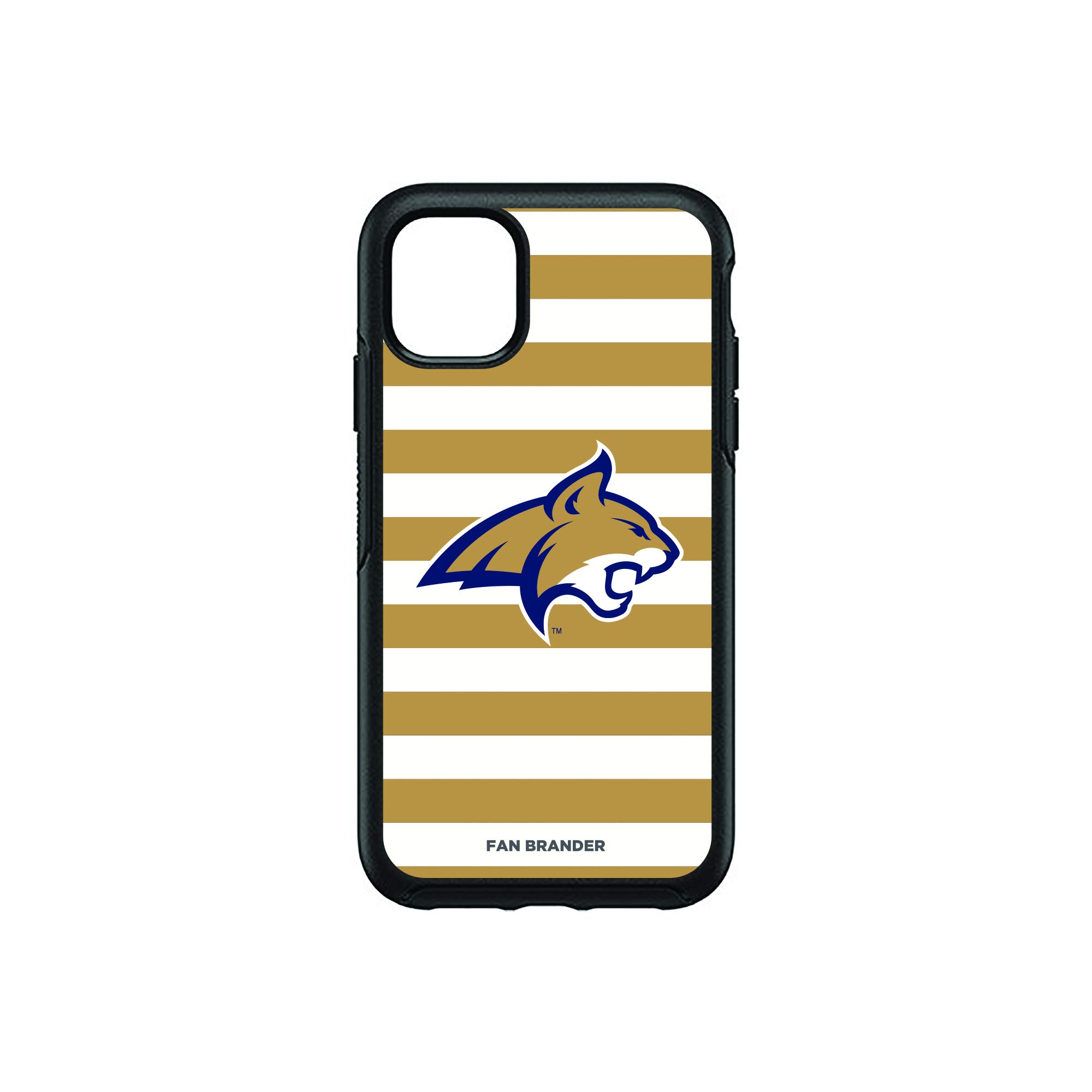NCAA OtterBox Symmetry Case Compatible with Apple iPhone - Durable Protective Phone Cover with Stripes Design for College Sports Fans | Perfect for Game Day & Everyday Use