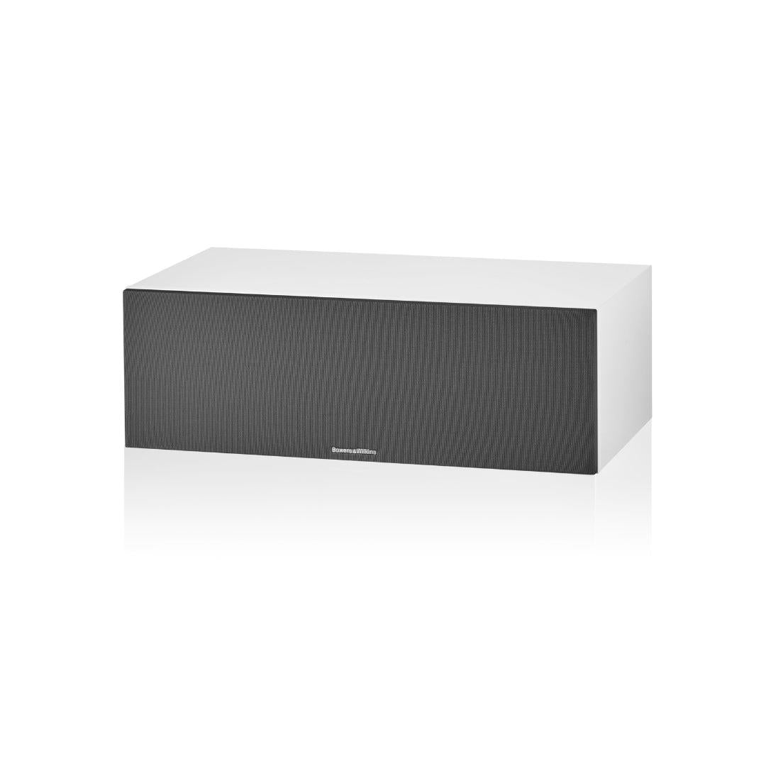 B&W HTM6 S3 Center Channel Speaker (White) - Premium Home Theater Audio for Movies & Music | B-Stock Refurbished