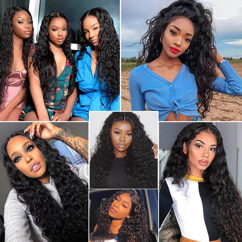 Eullair Affordable 4x4/13x4/13x6 Lace Front Wigs for Black Women - Straight/Body Wave/Curly/Yaki Straight Human Hair | Perfect for Daily Wear, Parties & Special Occasions