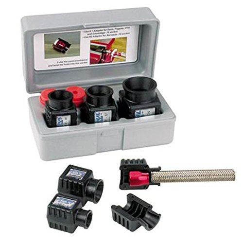 Premium Braided Hose Installation Kit (4AN-8AN) with Heavy Duty Cutter Tool - Complete Fuel & Oil Line Repair Set for Automotive, Marine & Industrial Applications