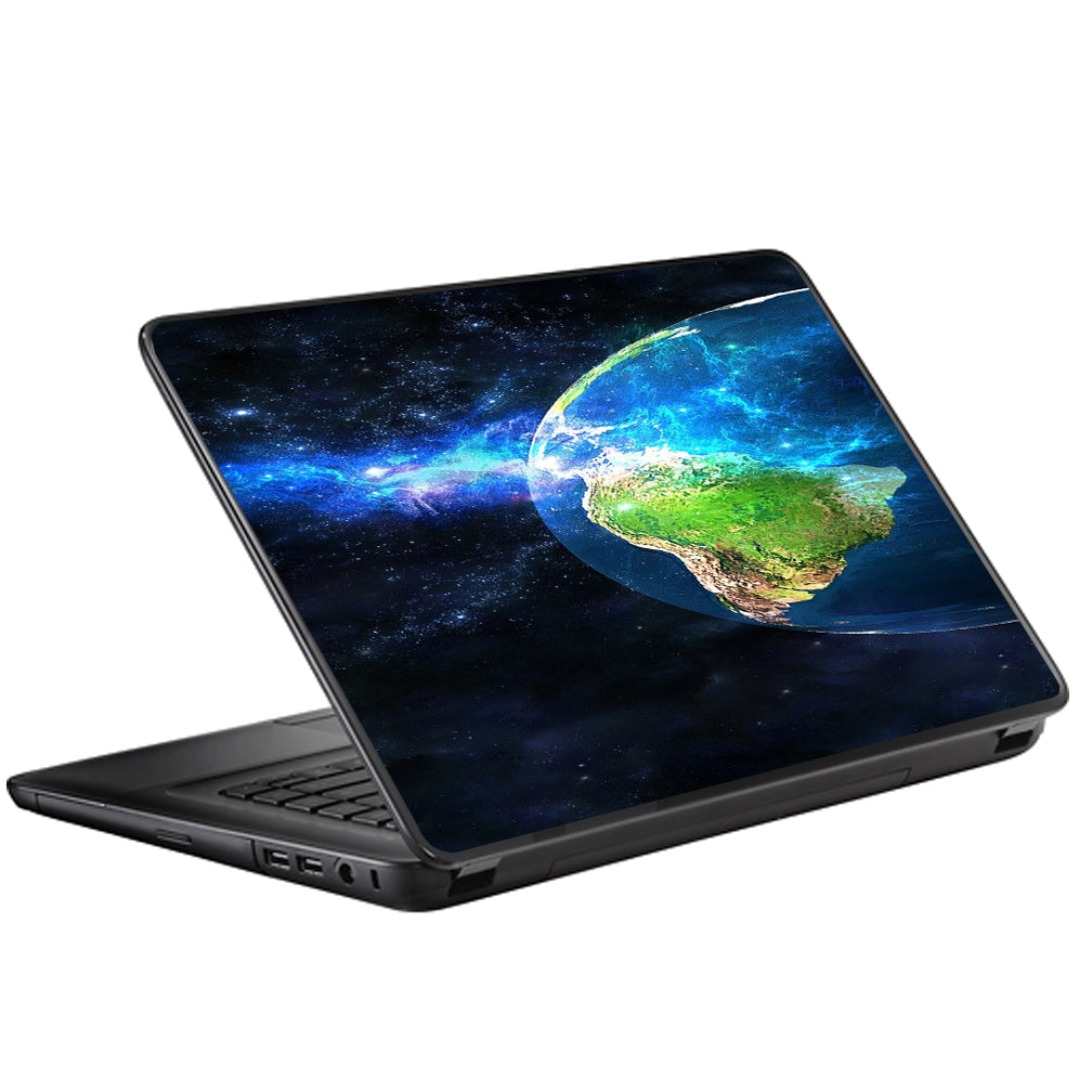 3D Earth Universal Laptop Skin - Fits 13 to 16 Inch Laptops - Protective Vinyl Decal for MacBook, Dell, HP, Lenovo - Perfect for Work, School & Travel Accessories
