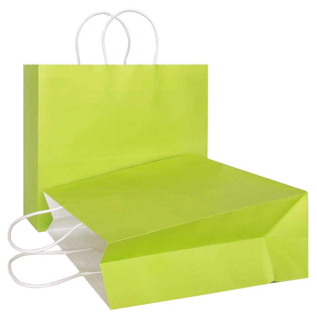 AZOWA Large Kraft Paper Gift Bags with Handles - 12.5