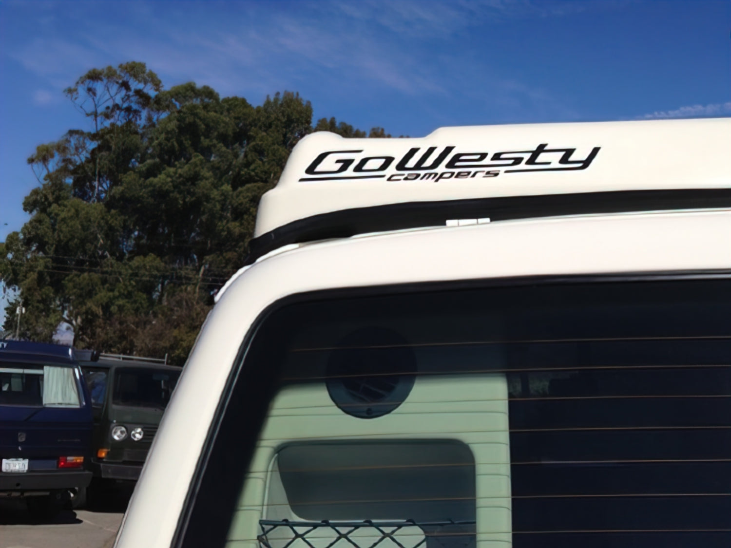 GoWesty Campers Decal Stickers for VW Vanagon & Westfalia - Waterproof Vinyl Decals for Outdoor Adventure, Road Trips & Camper Van Customization