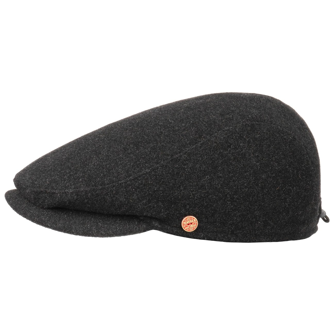 Stylish Mayser Felix Earflaps Flat Cap for Men & Women - Warm Winter Hat with Ear Protection - Perfect for Outdoor Activities, Skiing, and Cold Weather Fashion