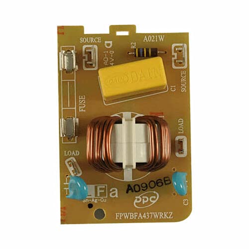 LYYRMF Genuine Microwave Filter Compatible with 5304492543, 5304467698, 2997739, PS8747022 - Replacement Part for Microwave Ovens & Appliances - Perfect for Home Kitchen, Restaurant, and Commercial Use