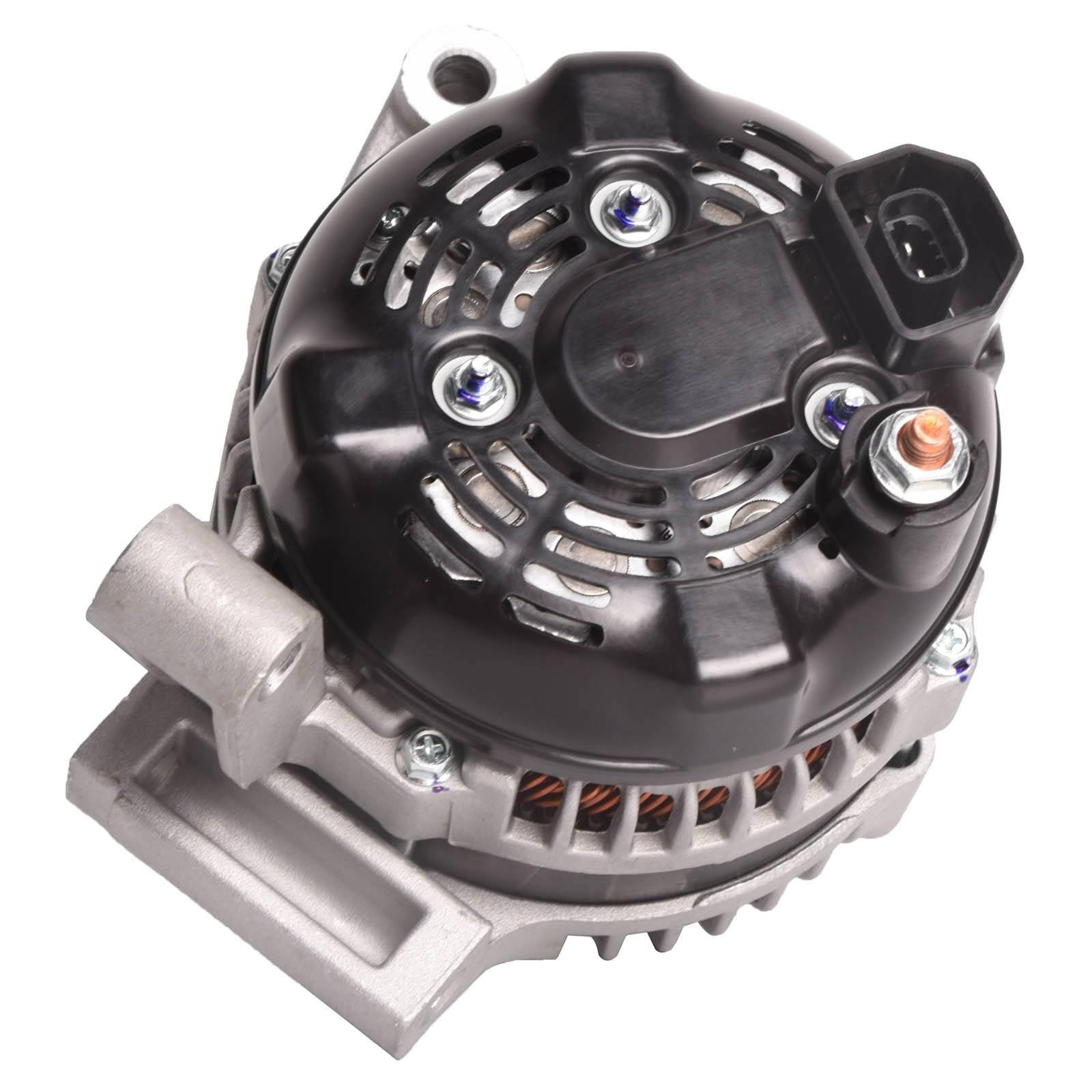 High Output 155 Amp 12V Alternator for 2007-2009 Chevy Equinox 3.4L & Pontiac Torrent 3.4L - Reliable Power for Off-Roading, Towing & Heavy-Duty Use