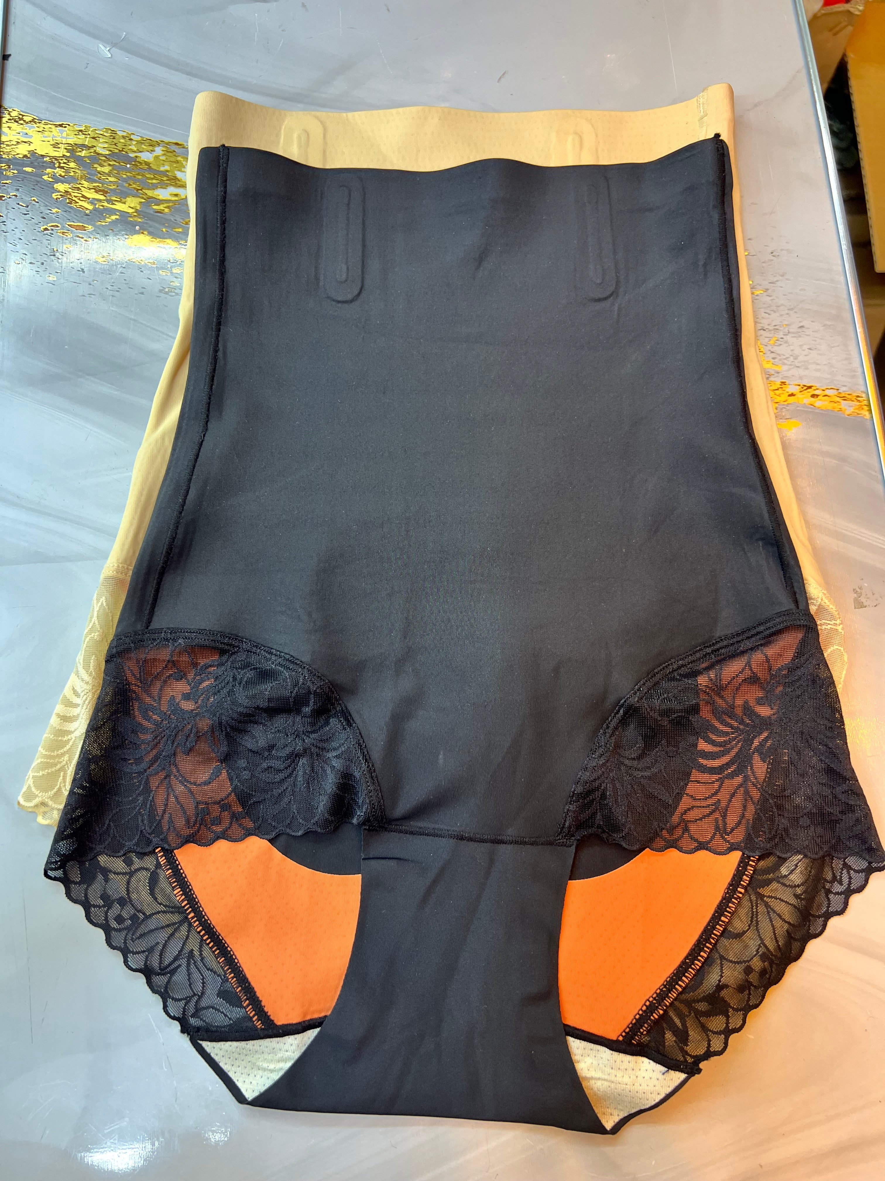 Shapewear Lace Underwear Set - High Waisted Panties for Women - Slimming & Tummy Control - Perfect for Dresses, Workout & Everyday Wear