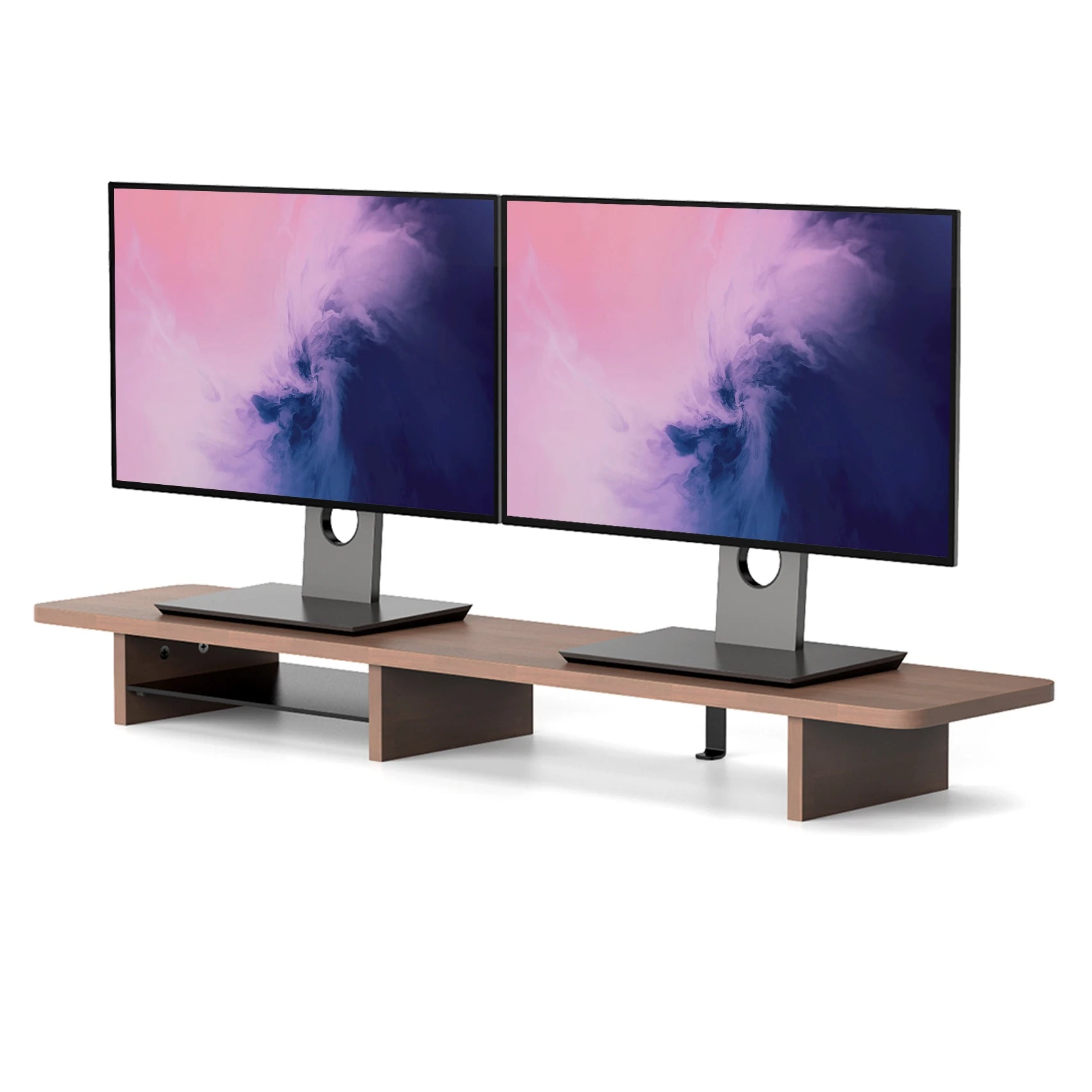 Ergonomic Monitor Stand Riser - Adjustable Laptop & Computer Screen Holder for Desk - Perfect for Home Office, Gaming & Workspace Setup