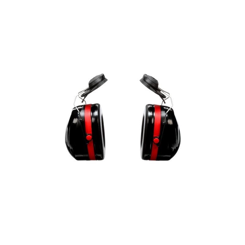3M Peltor Optime 105 Cap Mount Earmuffs H10P3E - Noise Reduction Safety Earmuffs for Construction, Shooting & Industrial Use