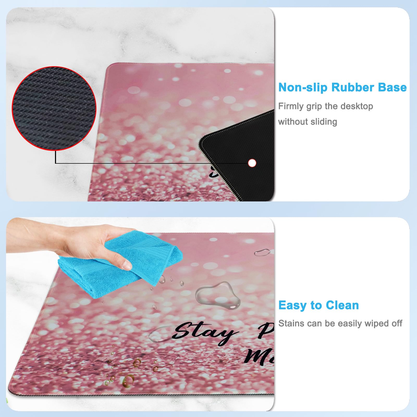 Premium Pink XXL Gaming Mouse Pad (31.5