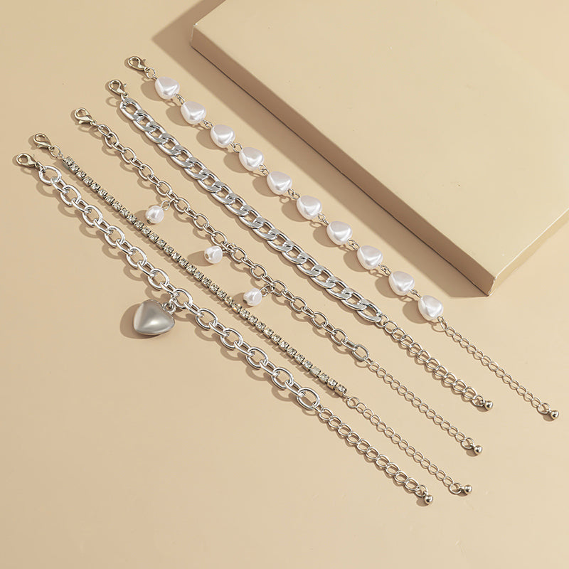 Vintage Baroque Pearl Bracelet - Unique Shaped Imitation Pearls for Women, Elegant Jewelry Gift for Parties, Weddings & Special Occasions
