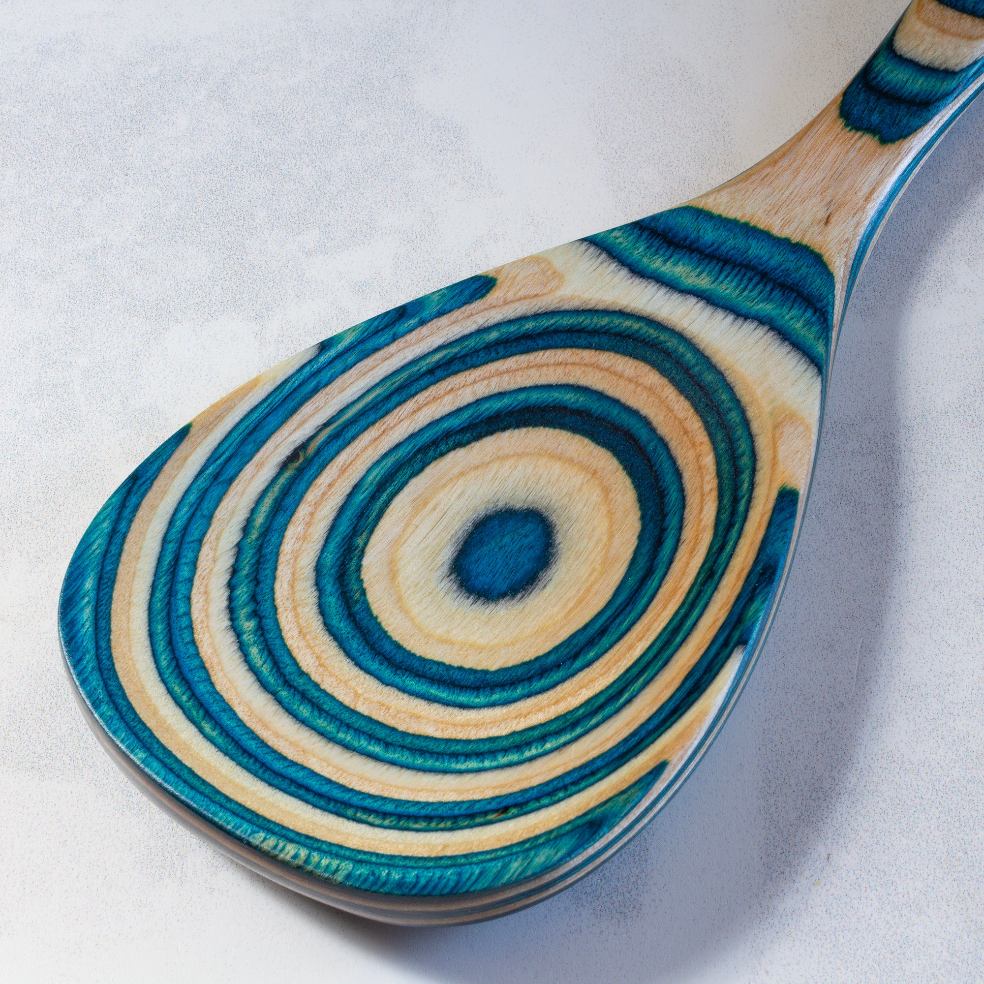 Baltique® Mykonos Collection Wooden Cooking Spoon - 12.5 Inch Premium Kitchen Utensil for Stirring, Mixing & Serving - Perfect for Soups, Sauces & Pasta Dishes