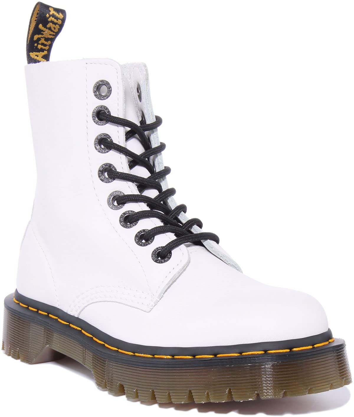 Dr. Martens Unisex & Adult Men's Boots - Classic Leather Combat & Work Boots for Everyday Wear, Fashion & Outdoor Activities