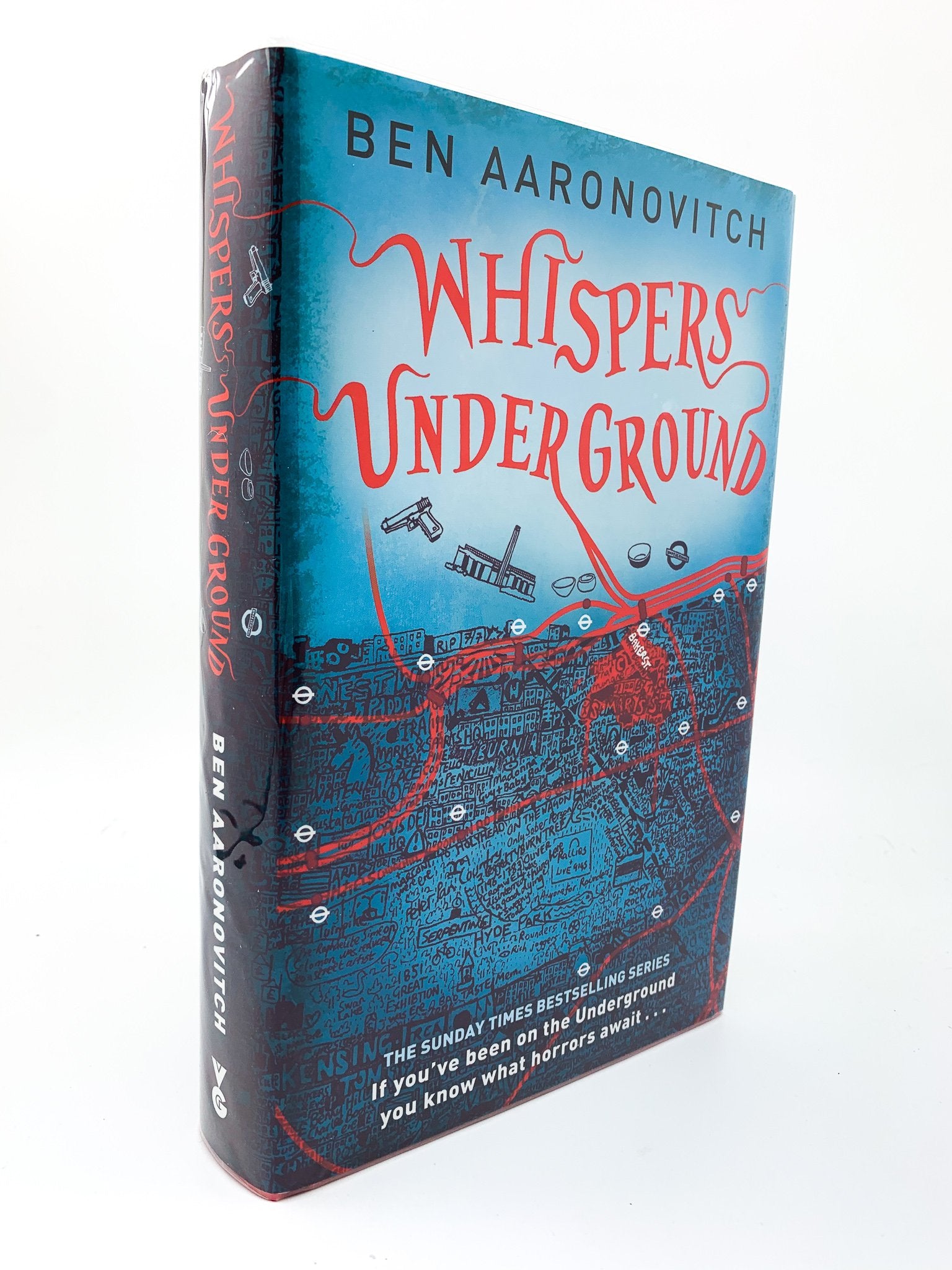 Ben Aaronovitch Whispers Under Ground Signed Edition - Collectible Signed Book for Fantasy & Mystery Fans - Perfect for Gifts & Book Collections