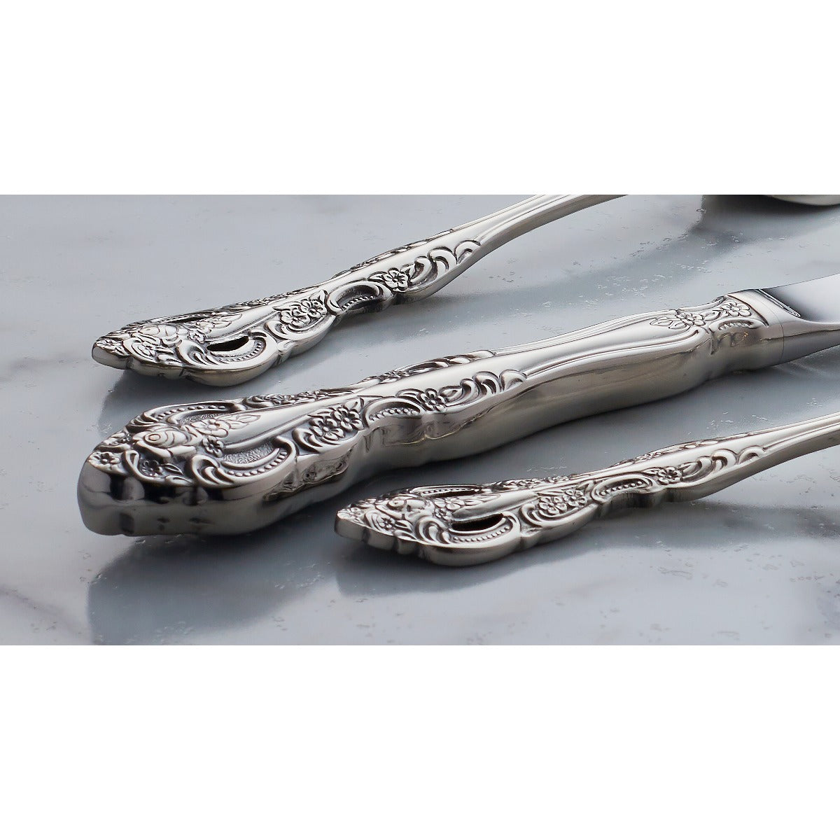 Michelangelo 4-Piece Teaspoon Set - Elegant Stainless Steel Tea Spoons for Coffee, Dessert, and Tea Parties | Perfect for Home, Restaurants, and Gifts