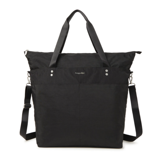 Baggallini Large Carryall Tote Bag for Women - Spacious Travel & Work Tote with Multiple Pockets - Perfect for Office, Gym & Weekend Getaways