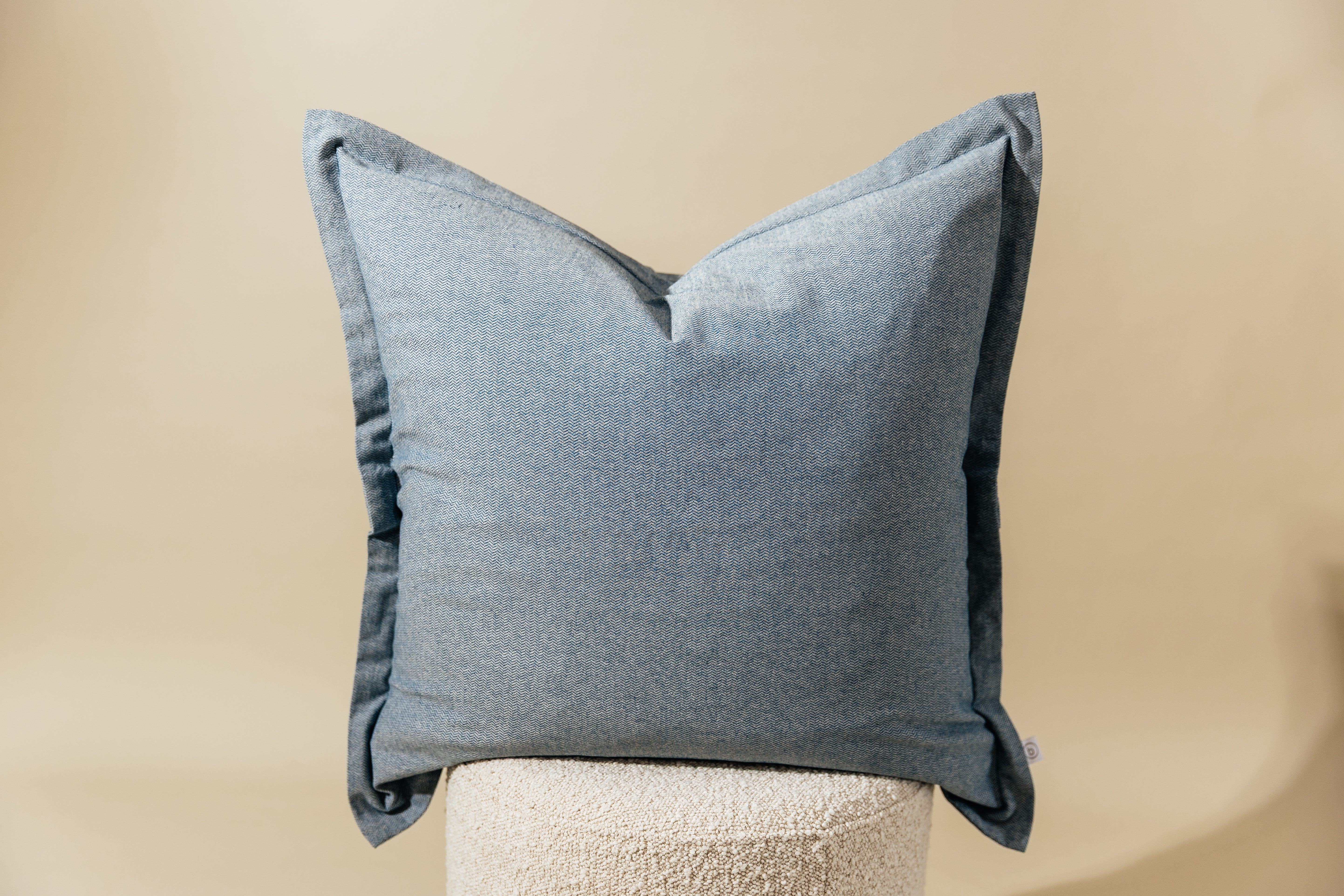 Quinn Euro Pillow Cover - Premium Soft Linen Fabric, 26x26 Inches, Washable & Durable - Perfect for Bedroom, Living Room, and Sofa Decor