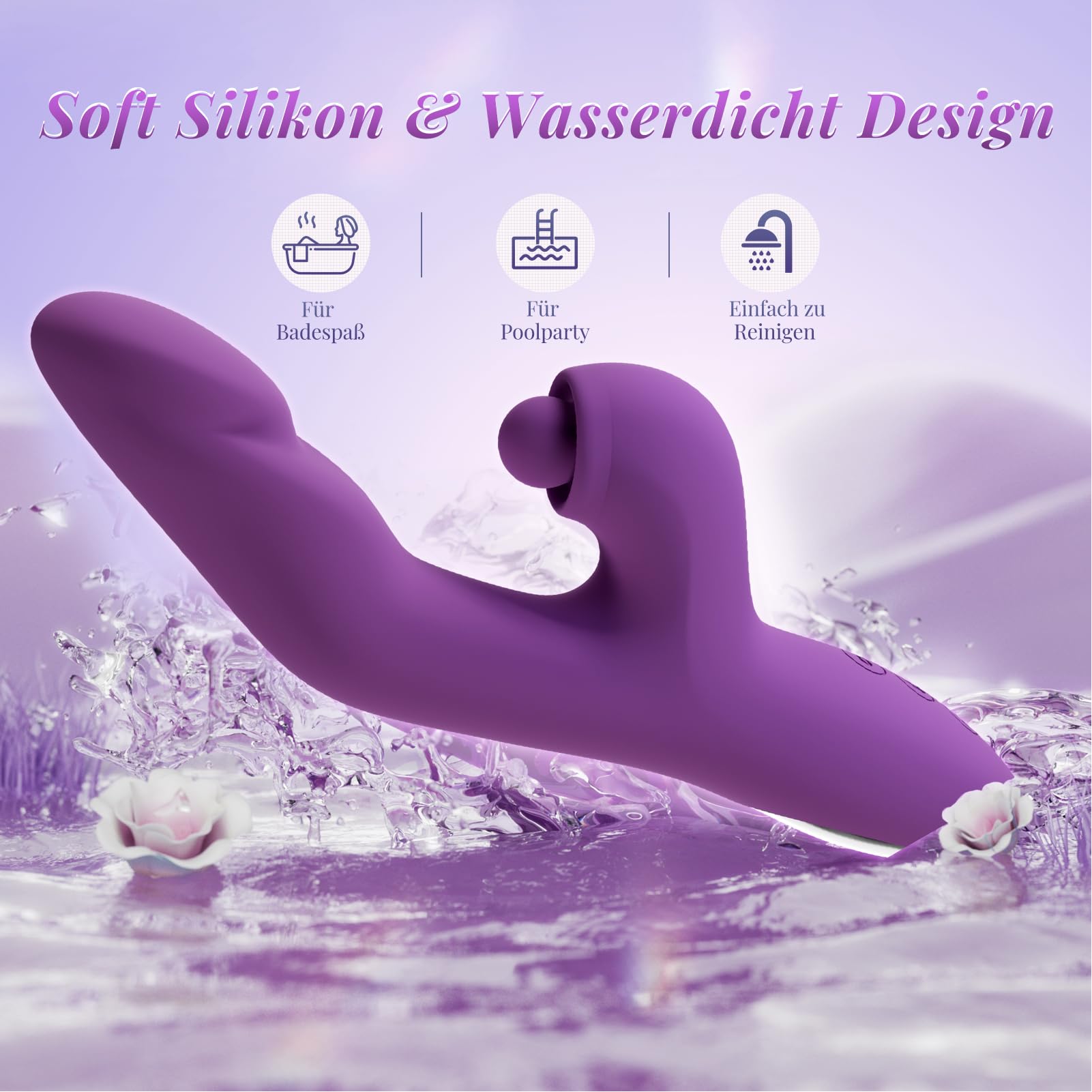 Powerful Clitoral Vibrator for Women - Rechargeable Remote Control G-Spot & Clitoral Stimulator with 10 Vibration Modes, Waterproof Adult Sex Toy for Couples & Solo Play - Perfect for Romantic Nights & Self-Care Moments