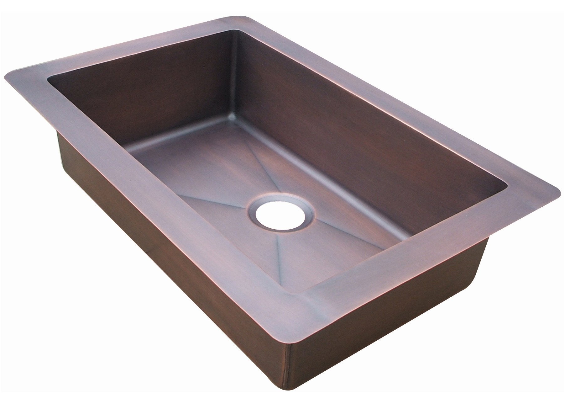 Premium 14 Gauge Undermount Copper Kitchen Sink - Single Bowl Design for Modern Homes | Durable & Stylish for Daily Cooking & Entertaining | SINDA KSU 1 Model