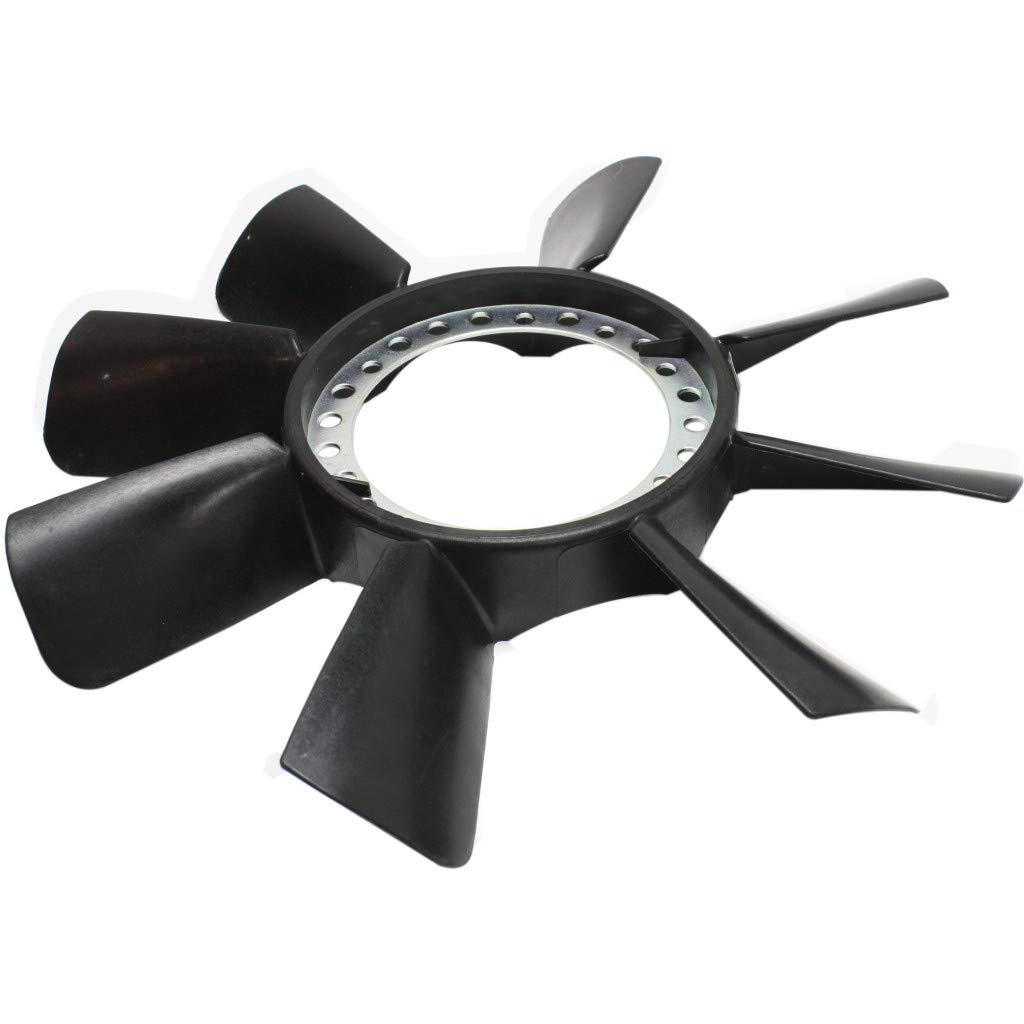 Audi A6 A6 Quattro AC Fan Blade Replacement 1996-2004 | 8-Blade Belt-Driven Cooling Fan | Compatible with Audi A6 Sedan & Avant | Perfect for Summer Cooling & HVAC System Repair