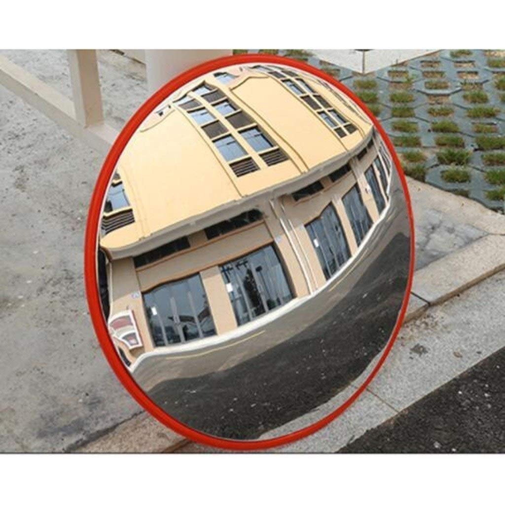 30CM Convex Traffic Safety Mirror - Wide Angle Undistorted Reflection for Garage, Driveway & Shopping Centers - Durable Outdoor Security Mirror for Blind Spots & Parking Lots