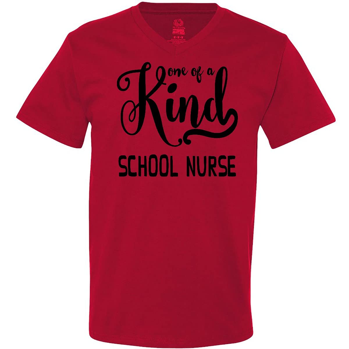 Unique School Nurse Appreciation Gift - Inktastic Men's V-Neck T-Shirt for Teachers & Healthcare Workers | Perfect for Nurse Week, Retirement Gifts & School Staff Recognition