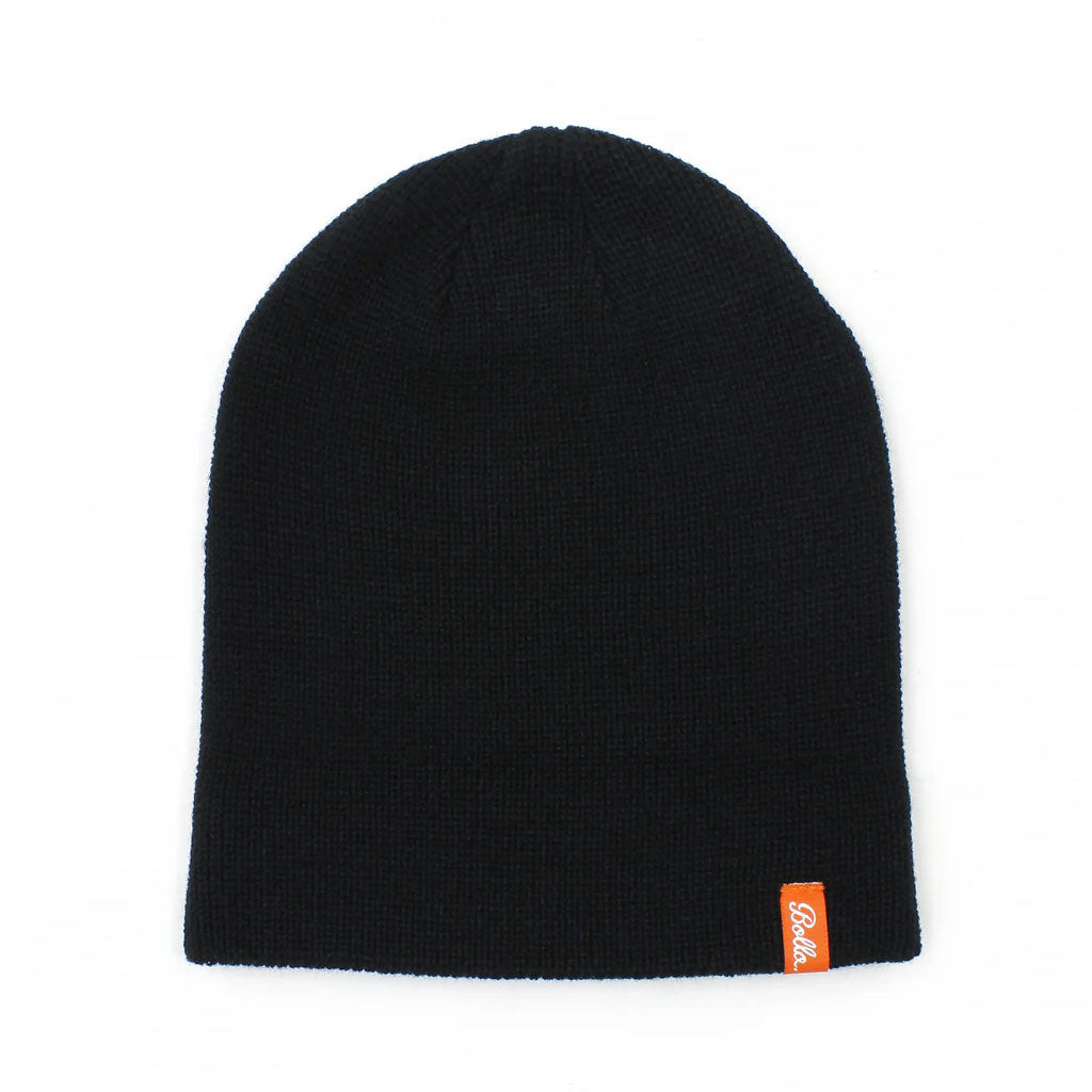 Bolla Daily Cuff Beanie - Soft Winter Hat for Men & Women - Black - Perfect for Outdoor Activities, Skiing, and Cold Weather Fashion