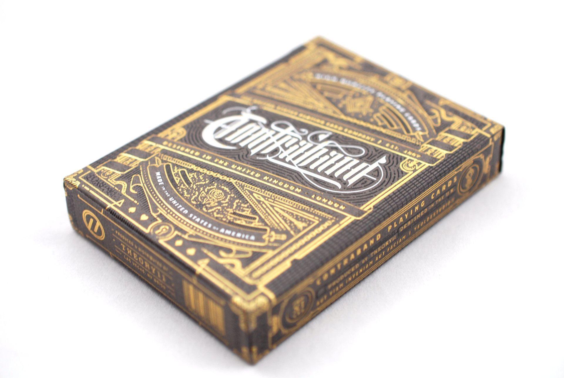 Contraband Playing Cards - Premium Quality Poker Cards for Magic Tricks, Card Games & Collectors | Perfect for Poker Nights, Magic Shows & Gifts