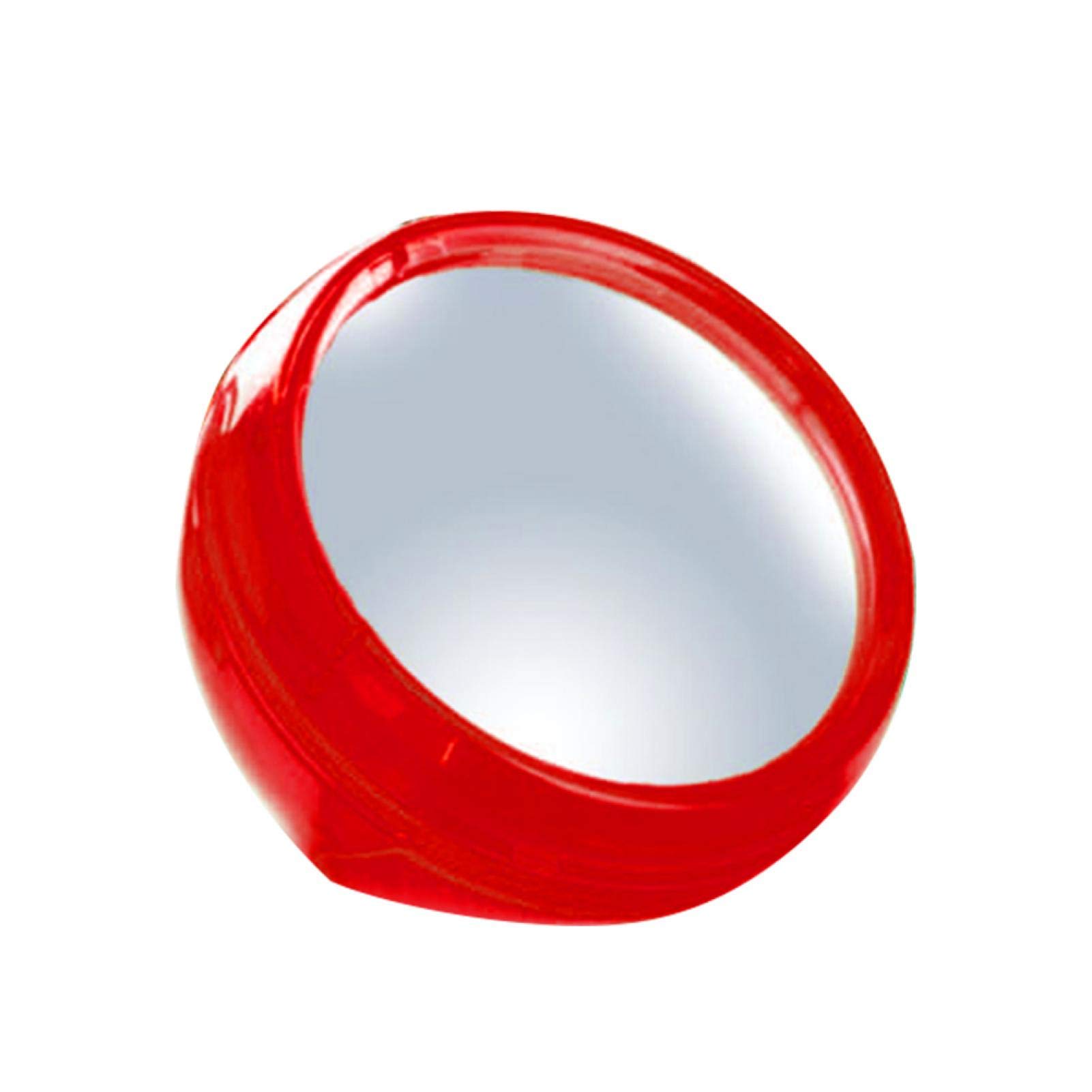 EKDJKK Clip On Cubicle Mirror - 360° Adjustable Convex Safety Mirror for Office Desks, Computer Rearview & Security Monitoring - Perfect for Workspace Safety, Blind Spot Visibility & Home Office Security