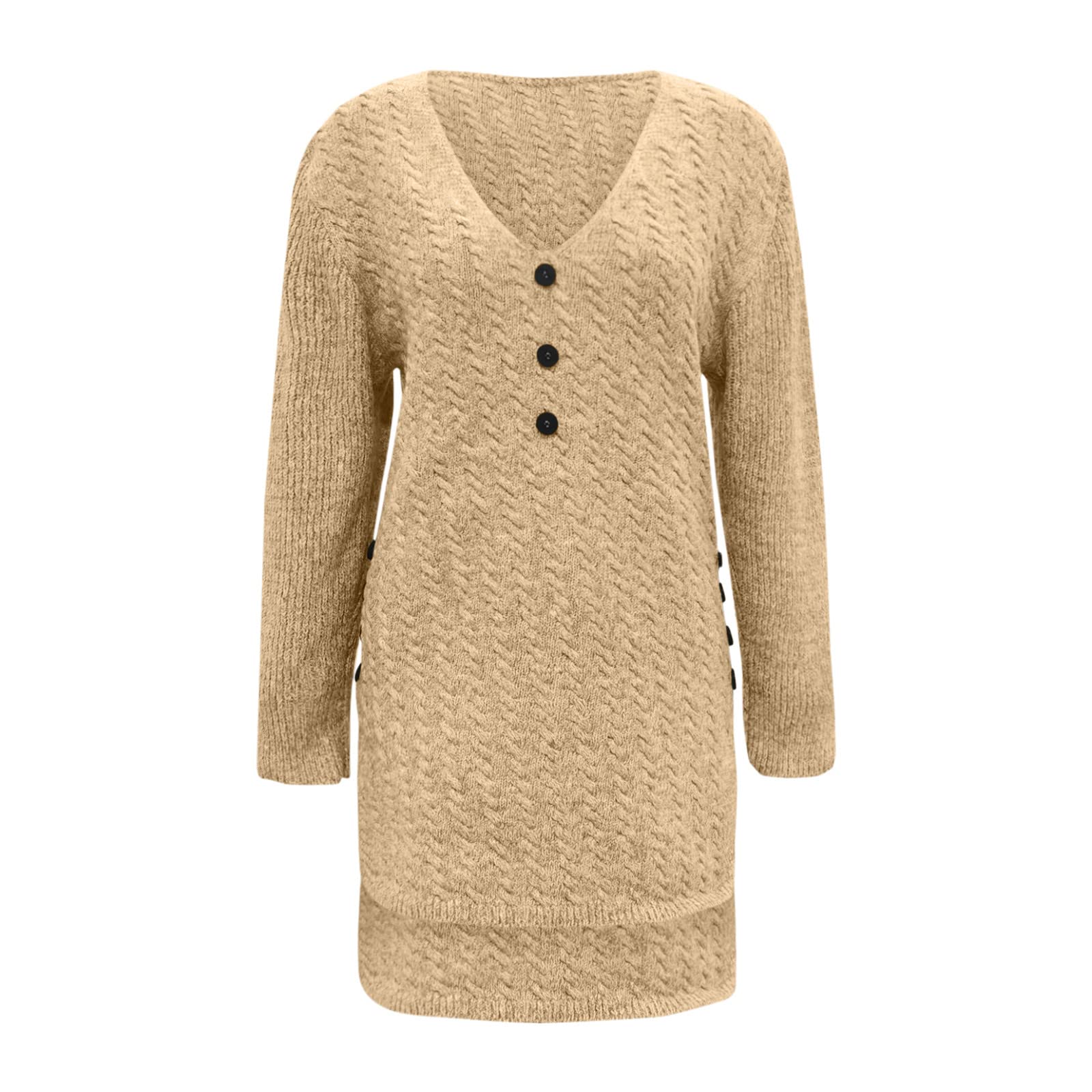 Women's Sexy Knit Turtleneck Mini Dress - Long Sleeve Sweater Dress for Work & Casual Wear | Perfect for Summer Office Outfits & Date Nights