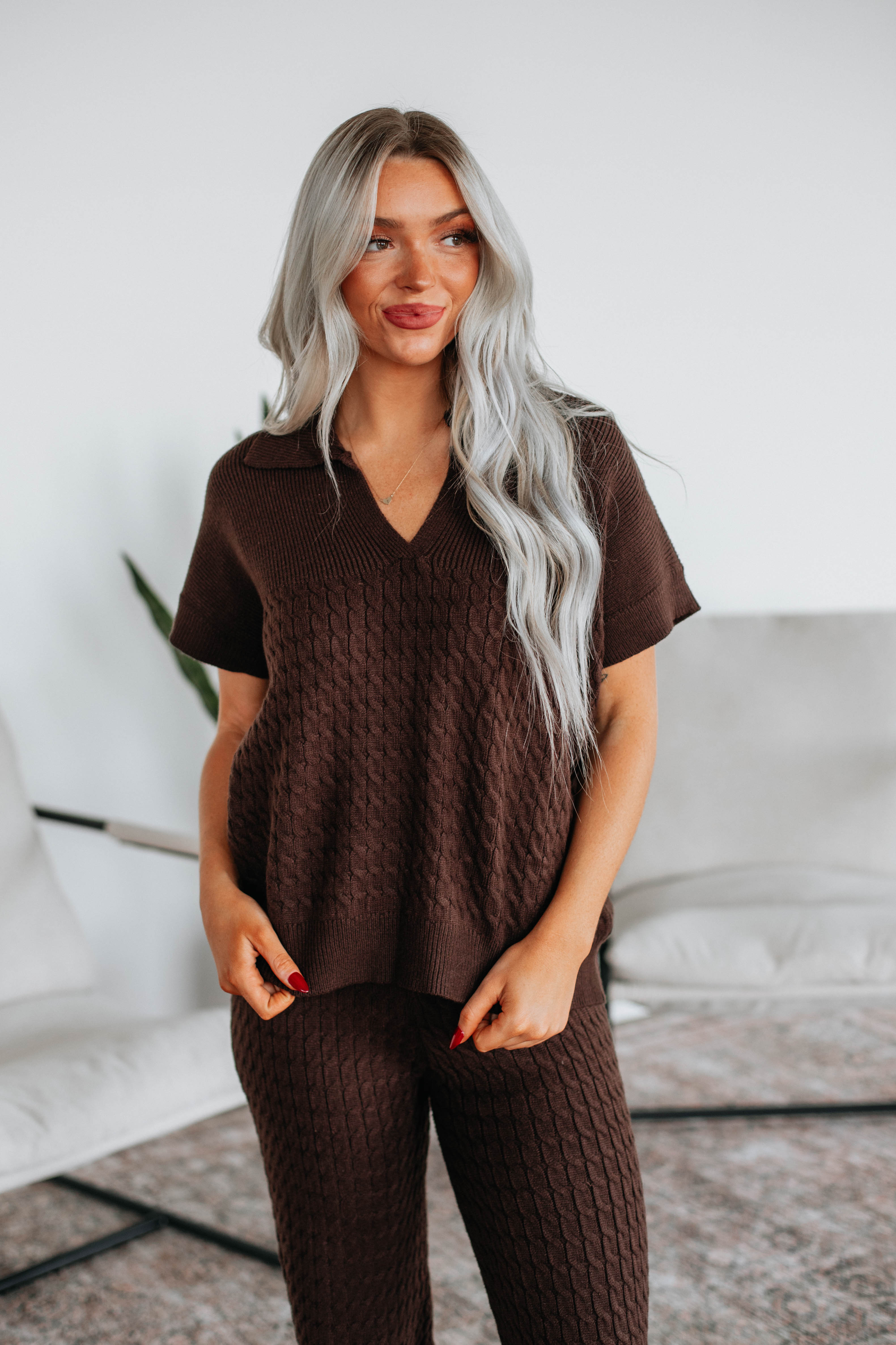 Ellarah Women's Knit Top - Soft Comfortable Casual Long Sleeve T-Shirt for Everyday Wear | Perfect for Office, Date Night & Weekend Outfits